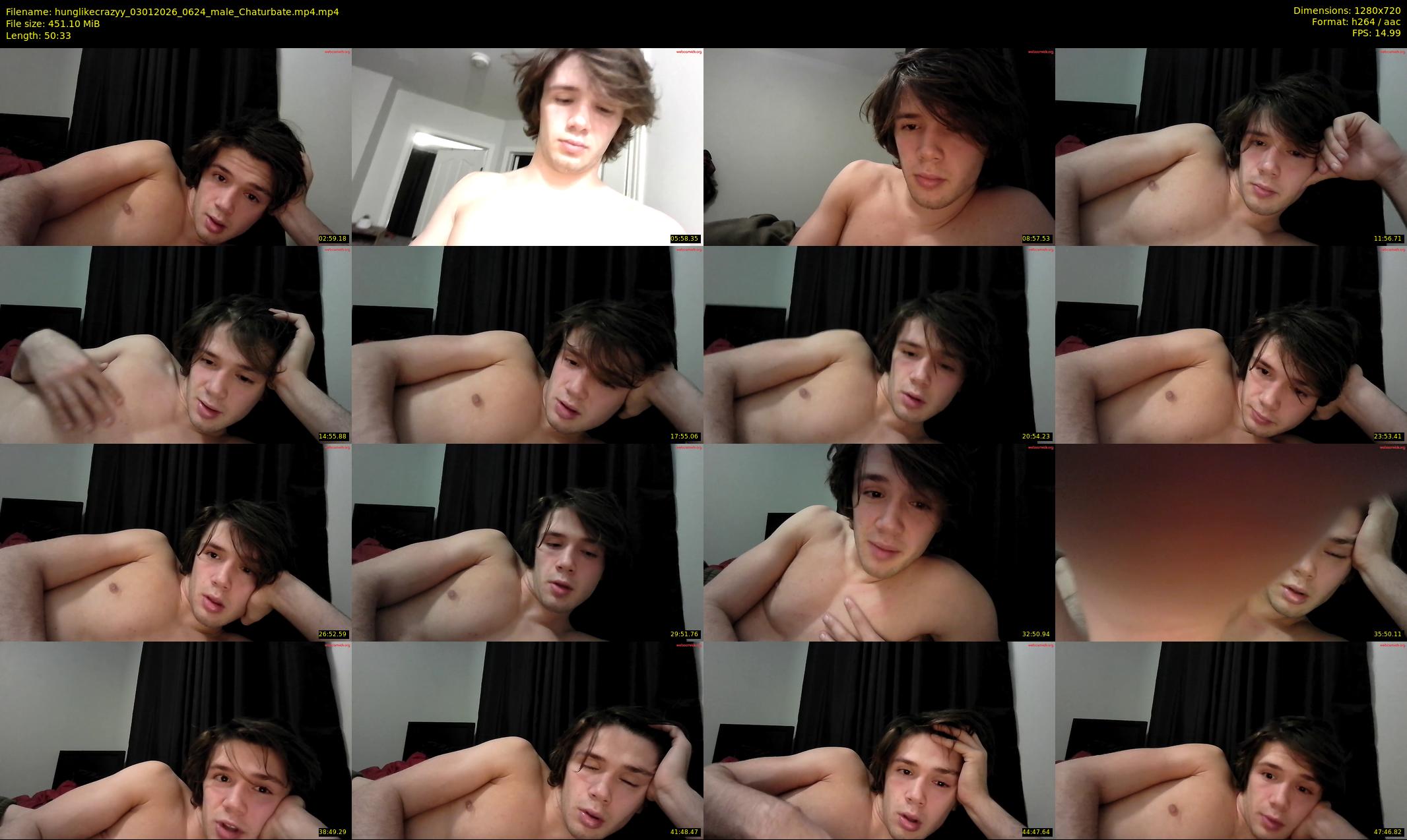 hunglikecrazyy — 51 minute Chaturbate male cam show recording, 720p, Jan 3, 2026