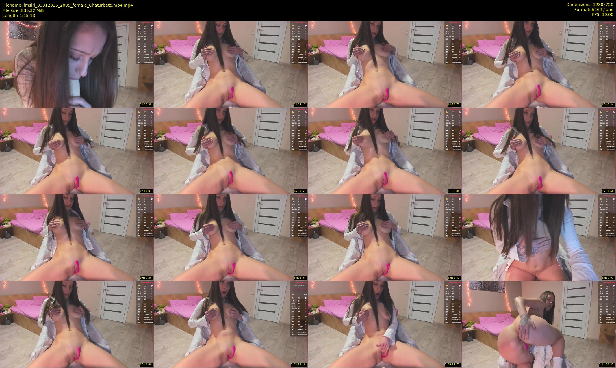 imsiri — 76 minute Chaturbate female cam show recording, 720p, Jan 3, 2026