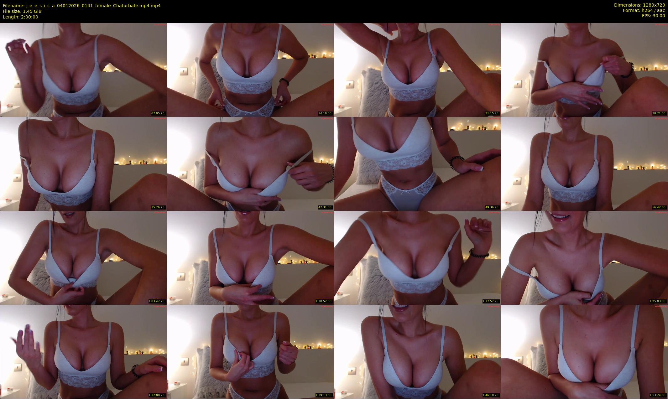 j_e_e_s_i_c_a — 120 minute Chaturbate female cam show recording, 720p, Jan 4, 2026