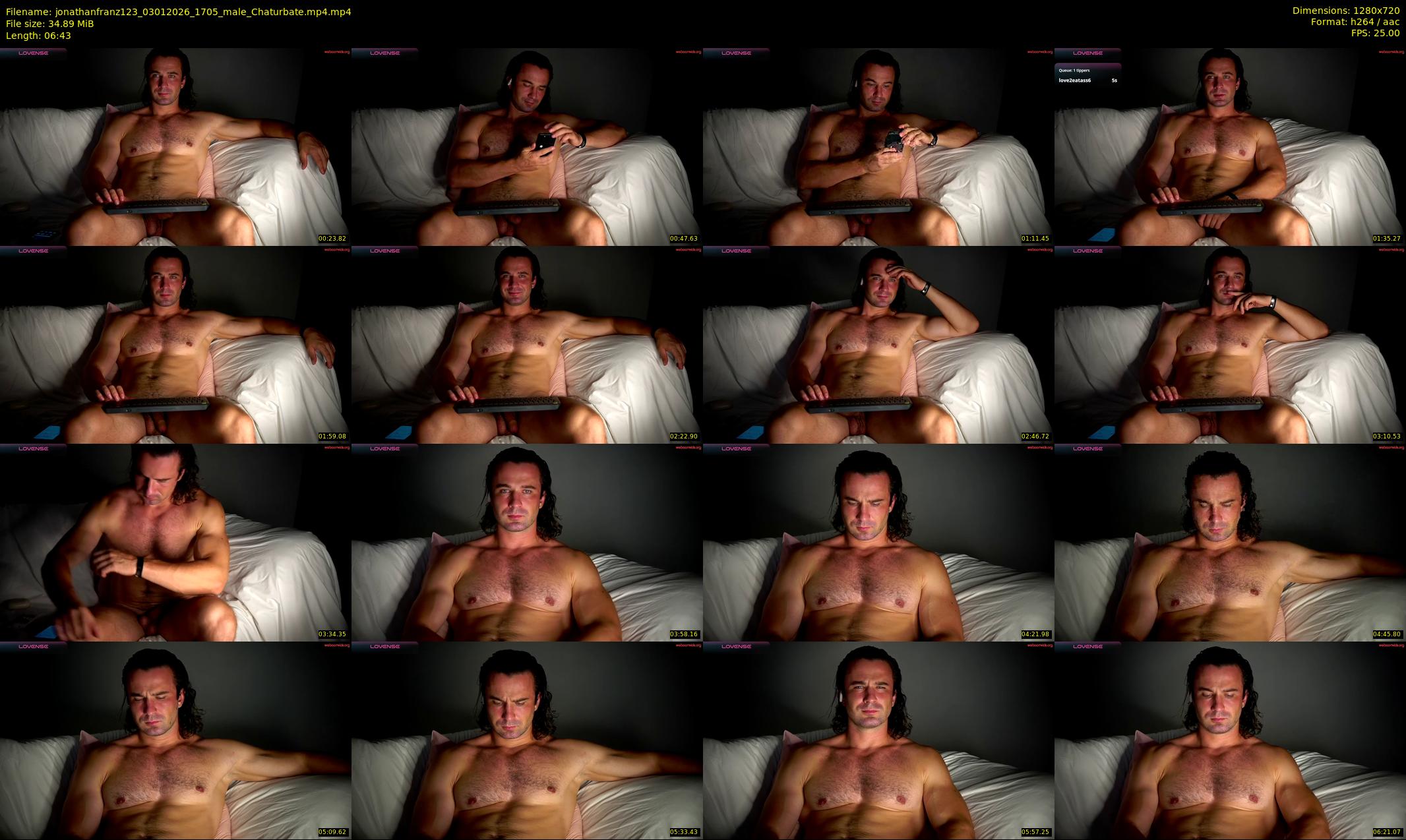 jonathanfranz123 — 7 minute Chaturbate male cam show recording, 720p, Jan 3, 2026