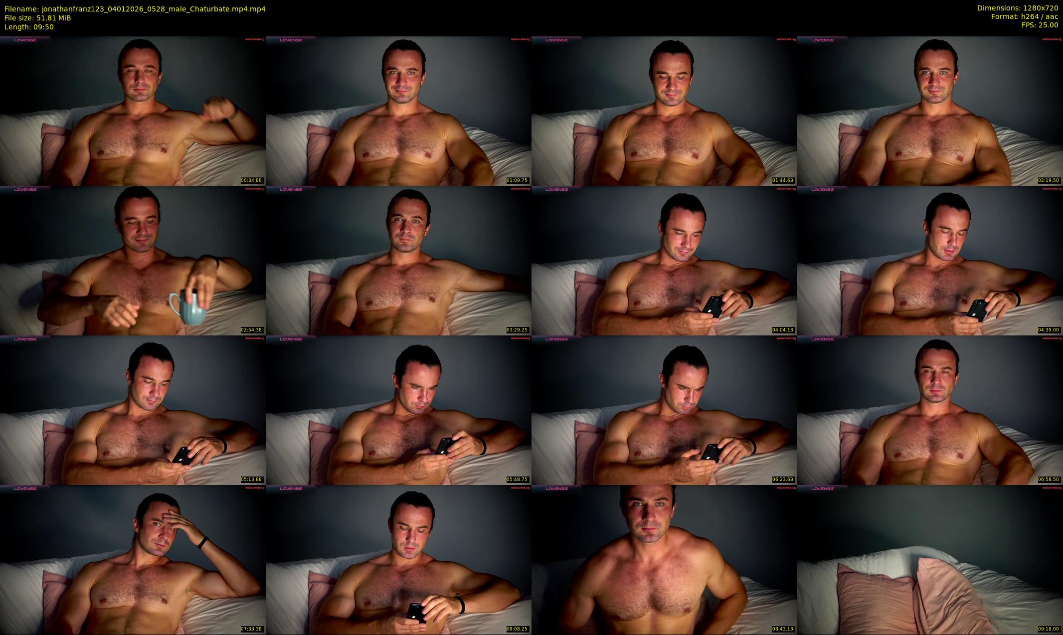 jonathanfranz123 — 10 minute Chaturbate male cam show recording, 720p, Jan 4, 2026