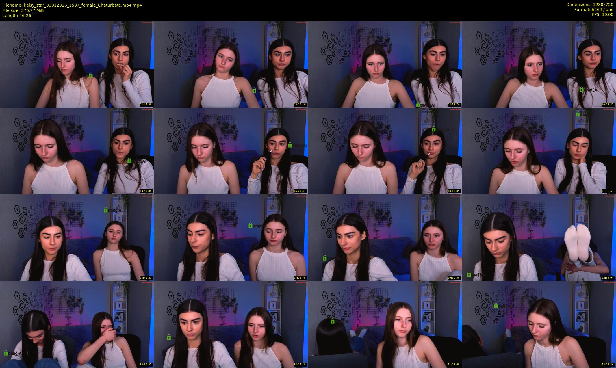 kaisy_star — 47 minute Chaturbate female cam show recording, 720p, Jan 3, 2026