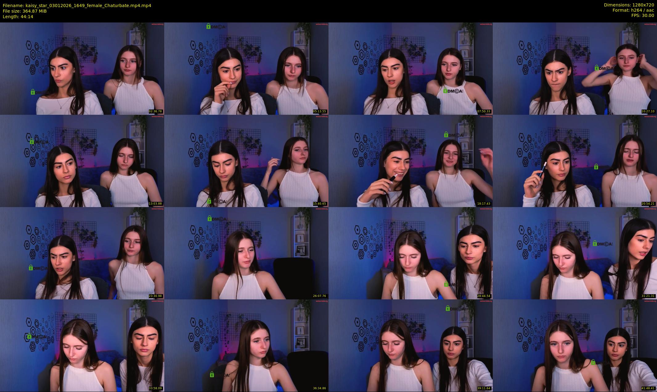 kaisy_star — 45 minute Chaturbate female cam show recording, 720p, Jan 3, 2026
