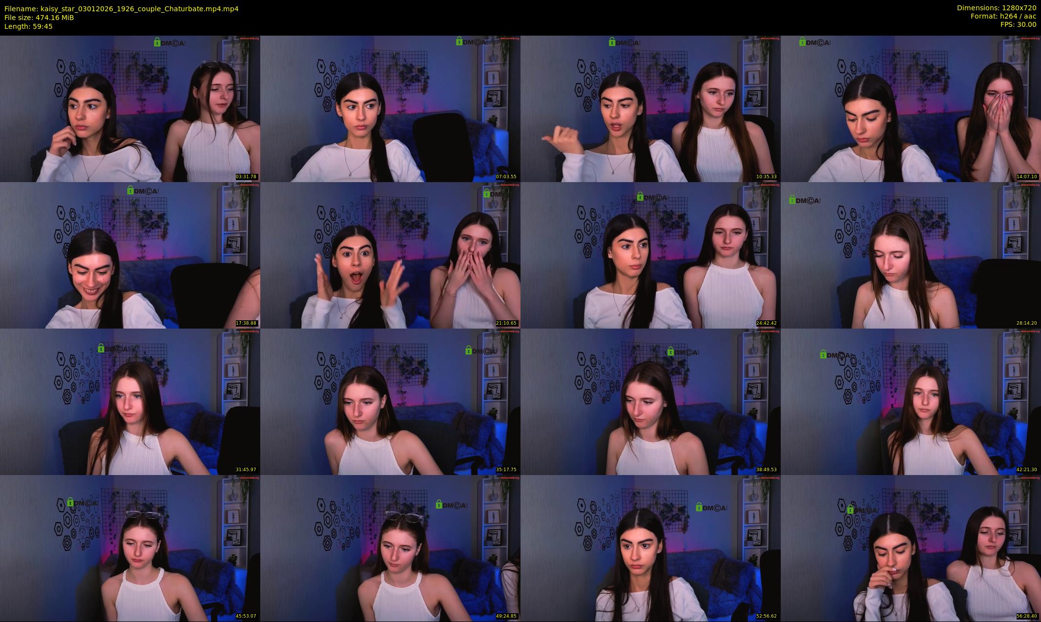 kaisy_star — 60 minute Chaturbate female cam show recording, 720p, Jan 3, 2026