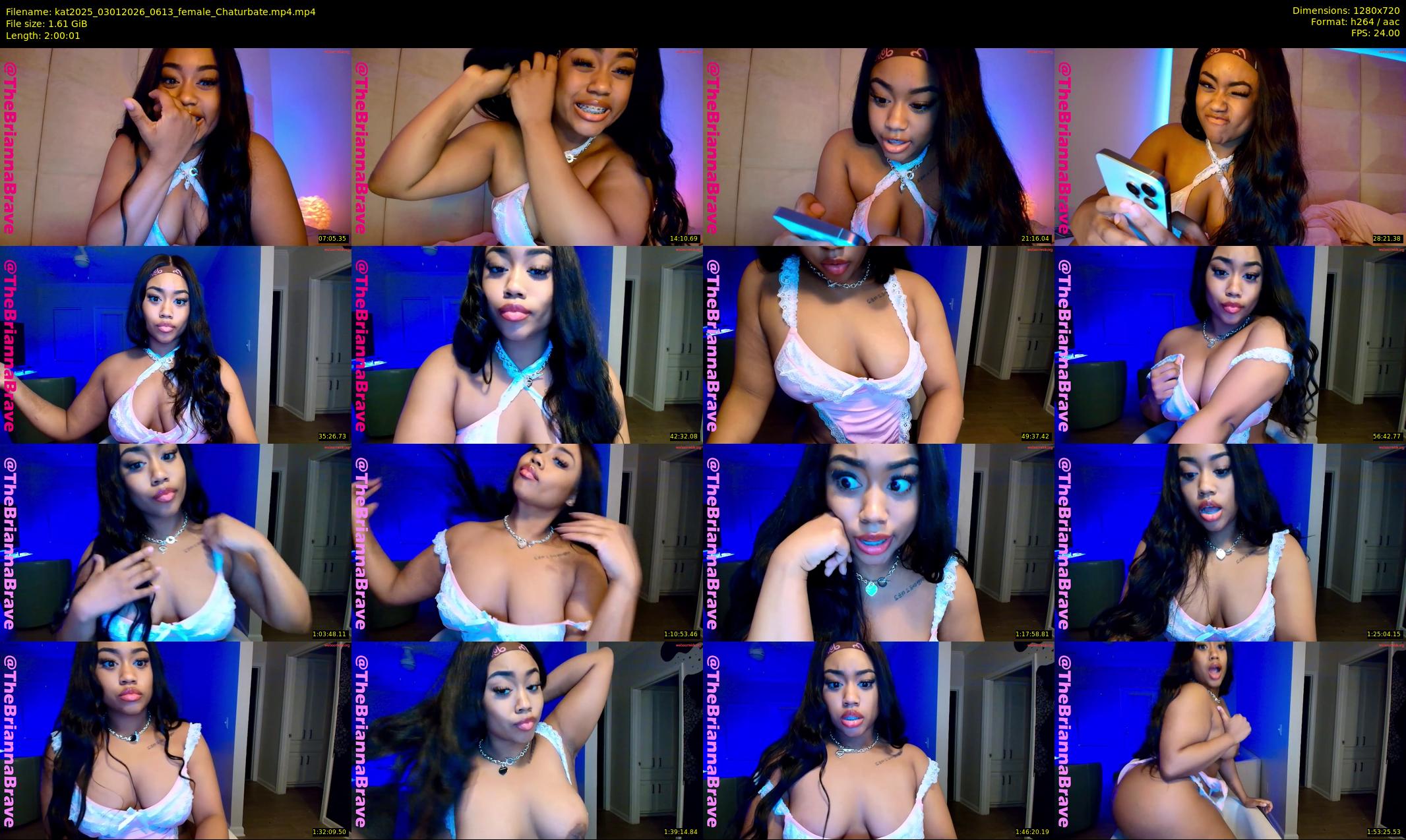 kat2025 — 121 minute Chaturbate female cam show recording, 720p, Jan 3, 2026