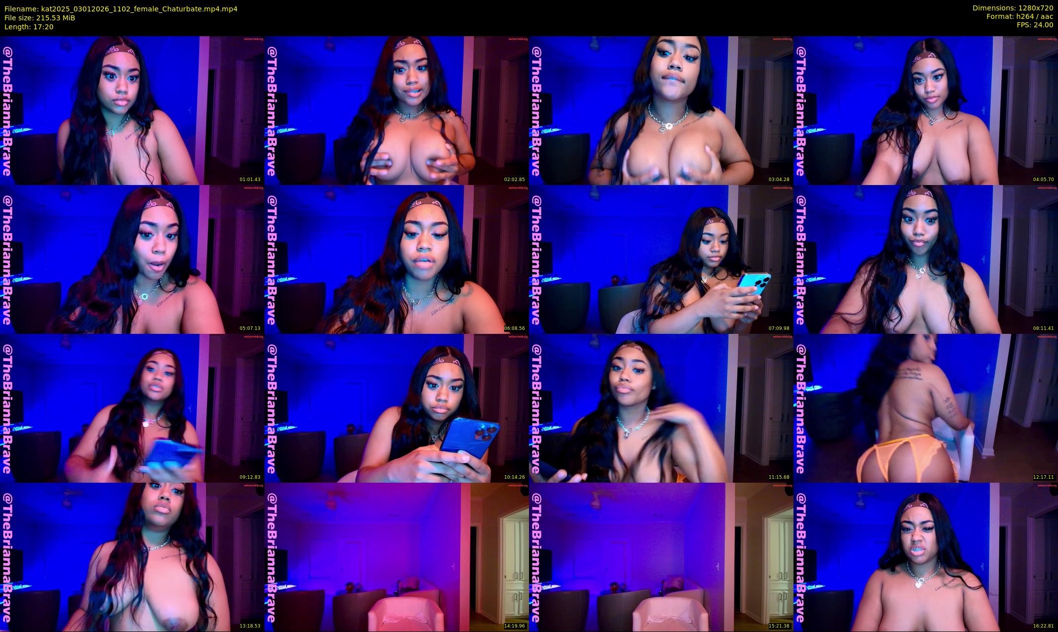 kat2025 — 18 minute Chaturbate female cam show recording, 720p, Jan 3, 2026