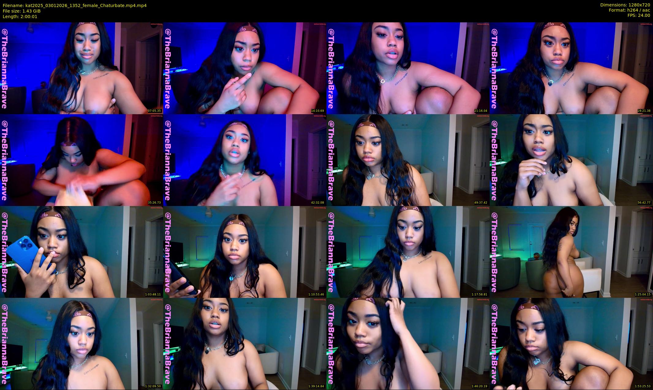 kat2025 — 121 minute Chaturbate female cam show recording, 720p, Jan 3, 2026