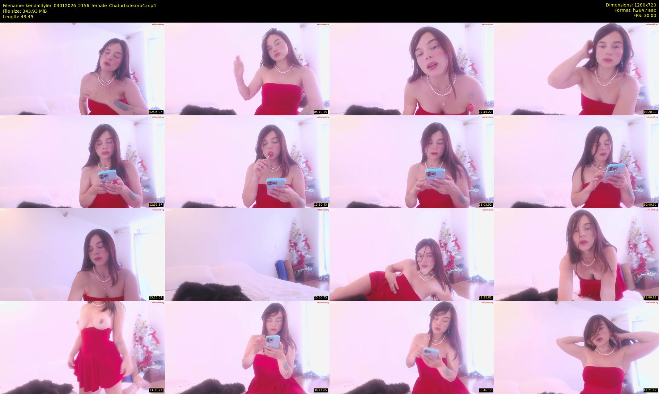 kendalltyler — 44 minute Chaturbate female cam show recording, 720p, Jan 3, 2026