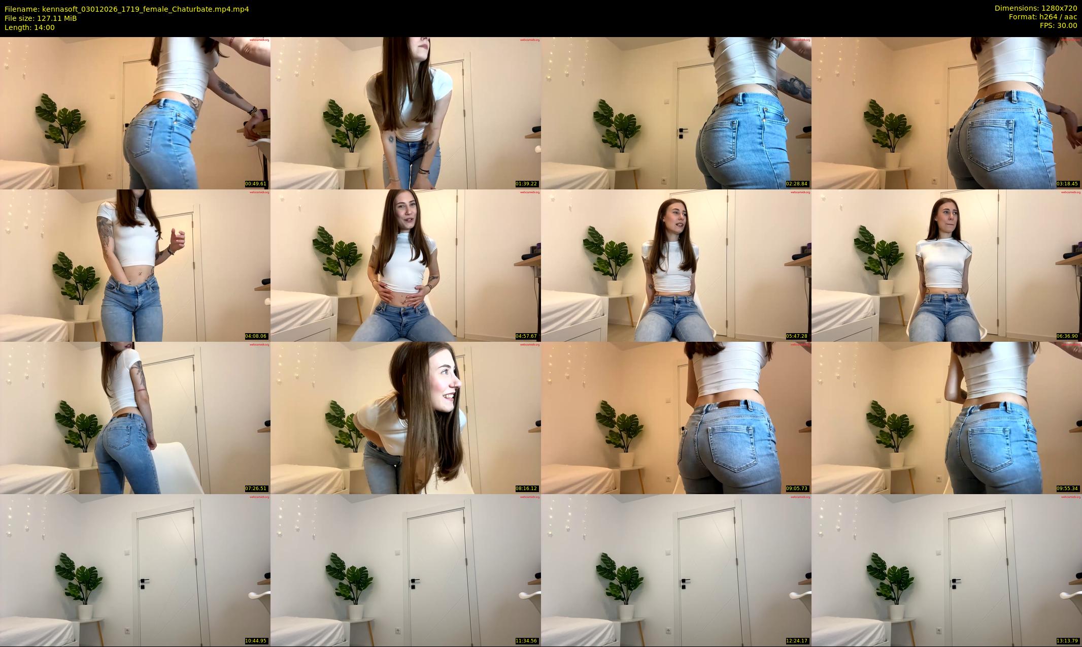 kennasoft — 14 minute Chaturbate female cam show recording, 720p, Jan 3, 2026