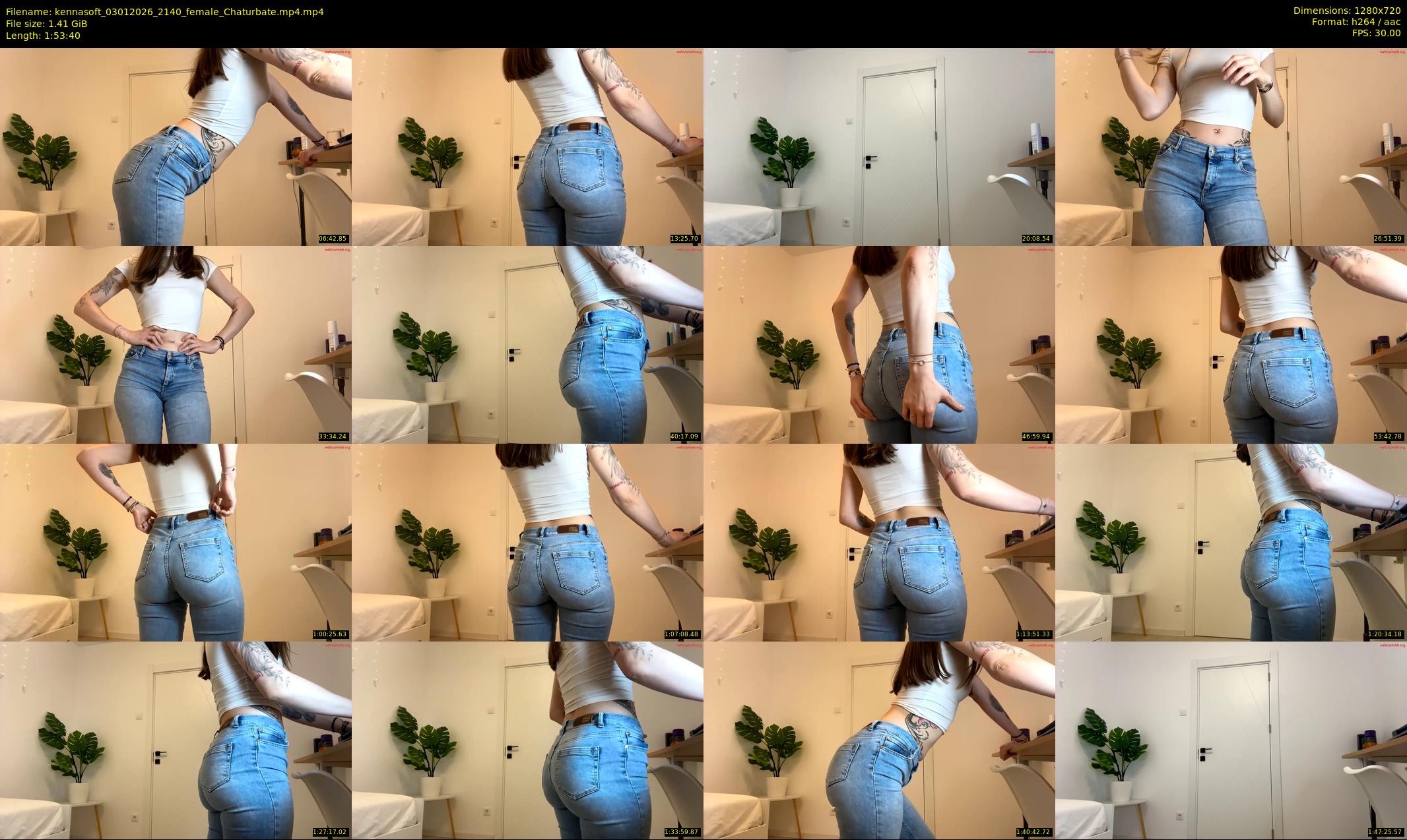 kennasoft — 114 minute Chaturbate female cam show recording, 720p, Jan 3, 2026
