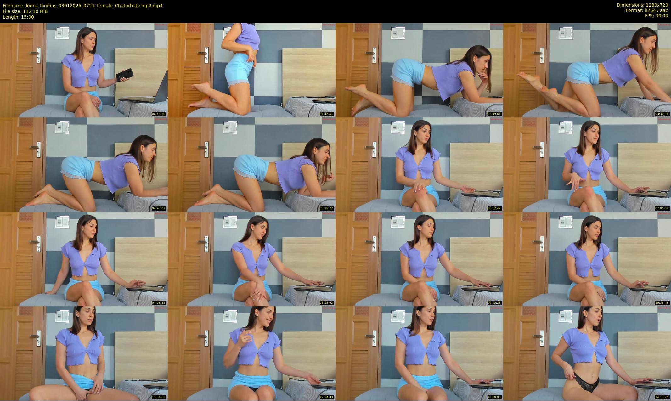 kiera_thomas — 15 minute Chaturbate couple cam show recording, 720p, Jan 3, 2026