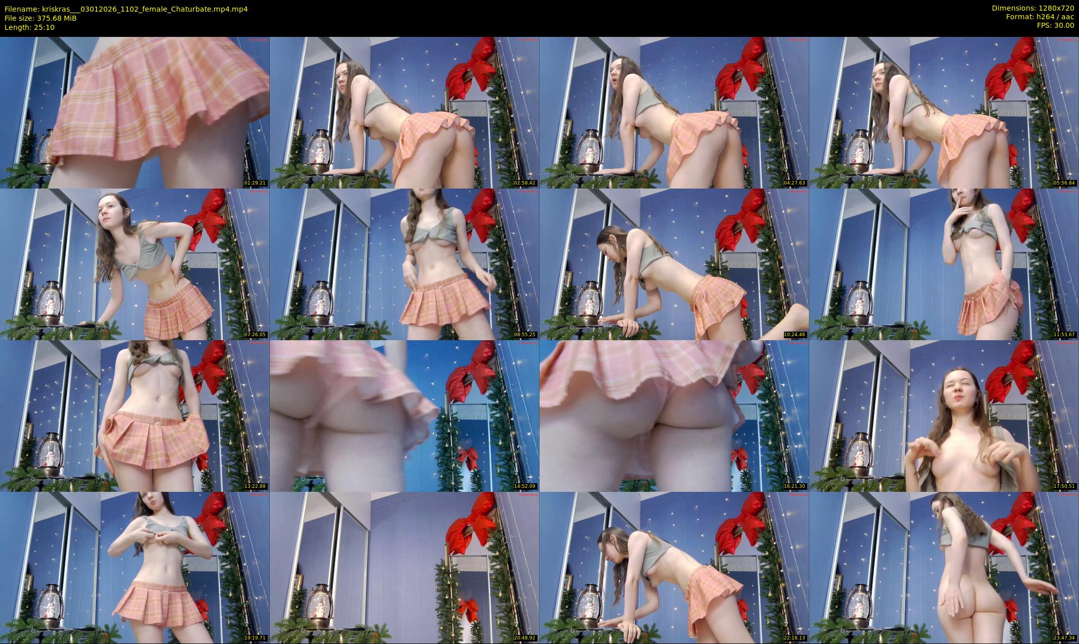 kriskras__ — 26 minute Chaturbate female cam show recording, 720p, Jan 3, 2026