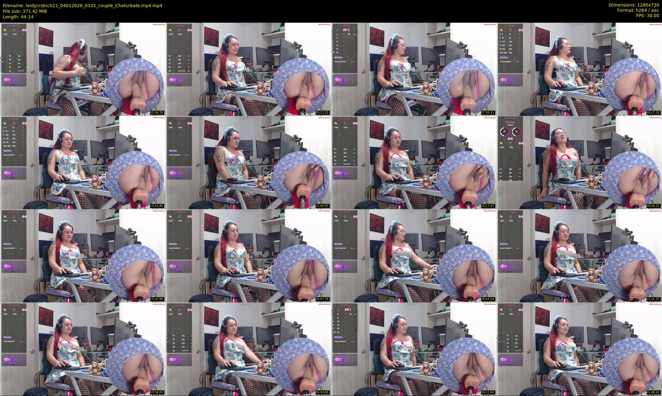 leidycrstnch21 — 45 minute Chaturbate female cam show recording, 720p, Jan 4, 2026
