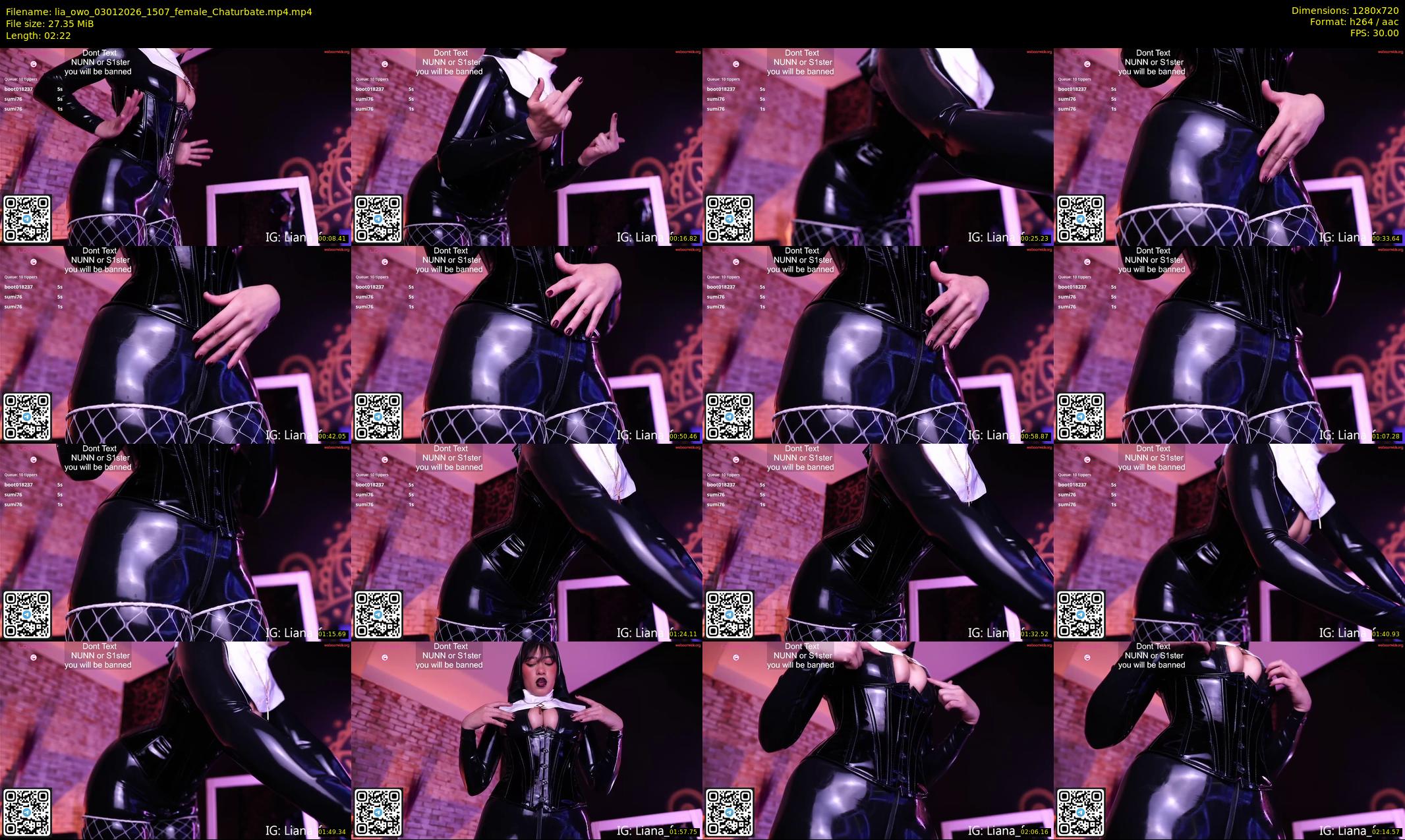 lia_owo — 3 minute Chaturbate female cam show recording, 720p, Jan 3, 2026