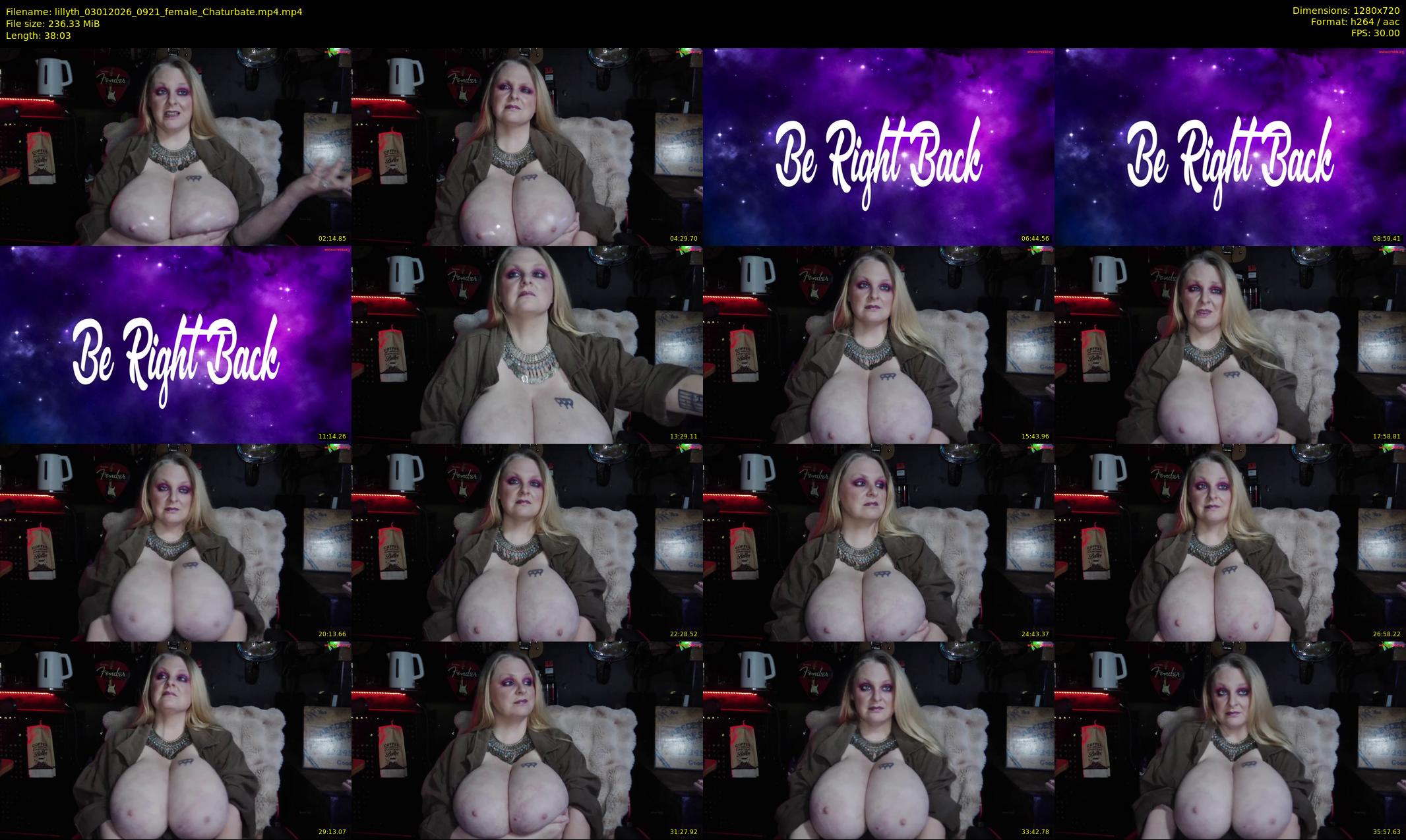 lillyth — 39 minute Chaturbate female cam show recording, 720p, Jan 3, 2026