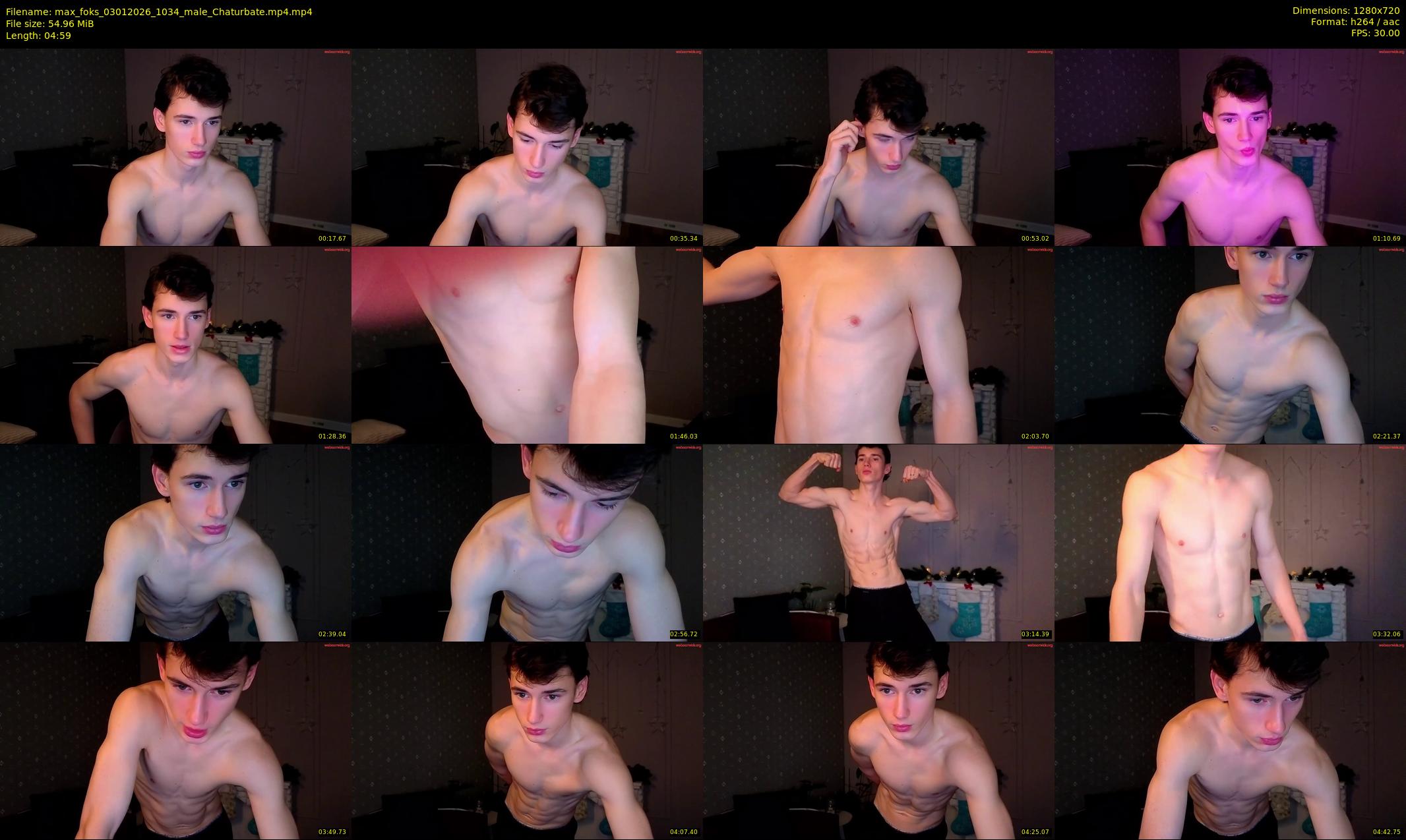 max_foks — 5 minute Chaturbate male cam show recording, 720p, Jan 3, 2026