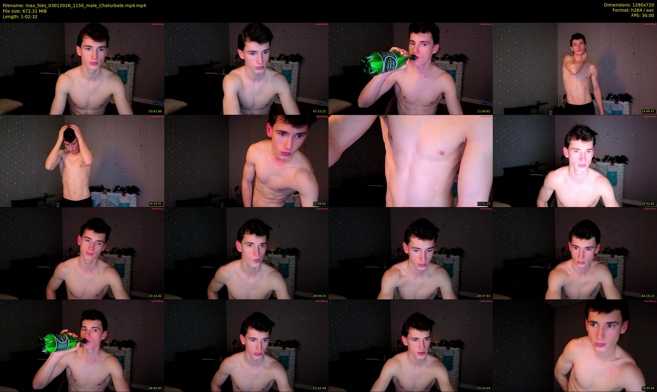 max_foks — 63 minute Chaturbate male cam show recording, 720p, Jan 3, 2026