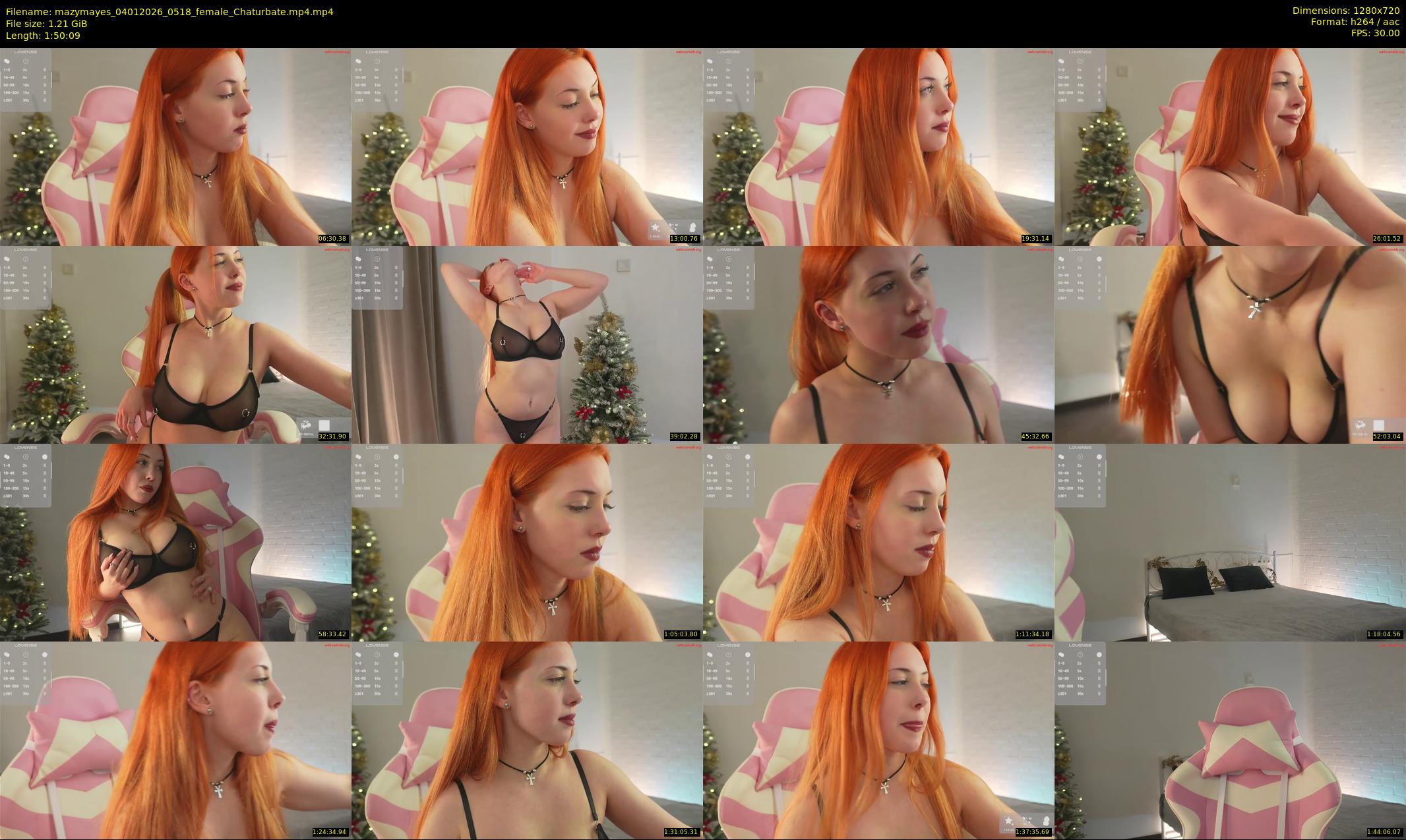 mazymayes — 111 minute Chaturbate female cam show recording, 720p, Jan 4, 2026