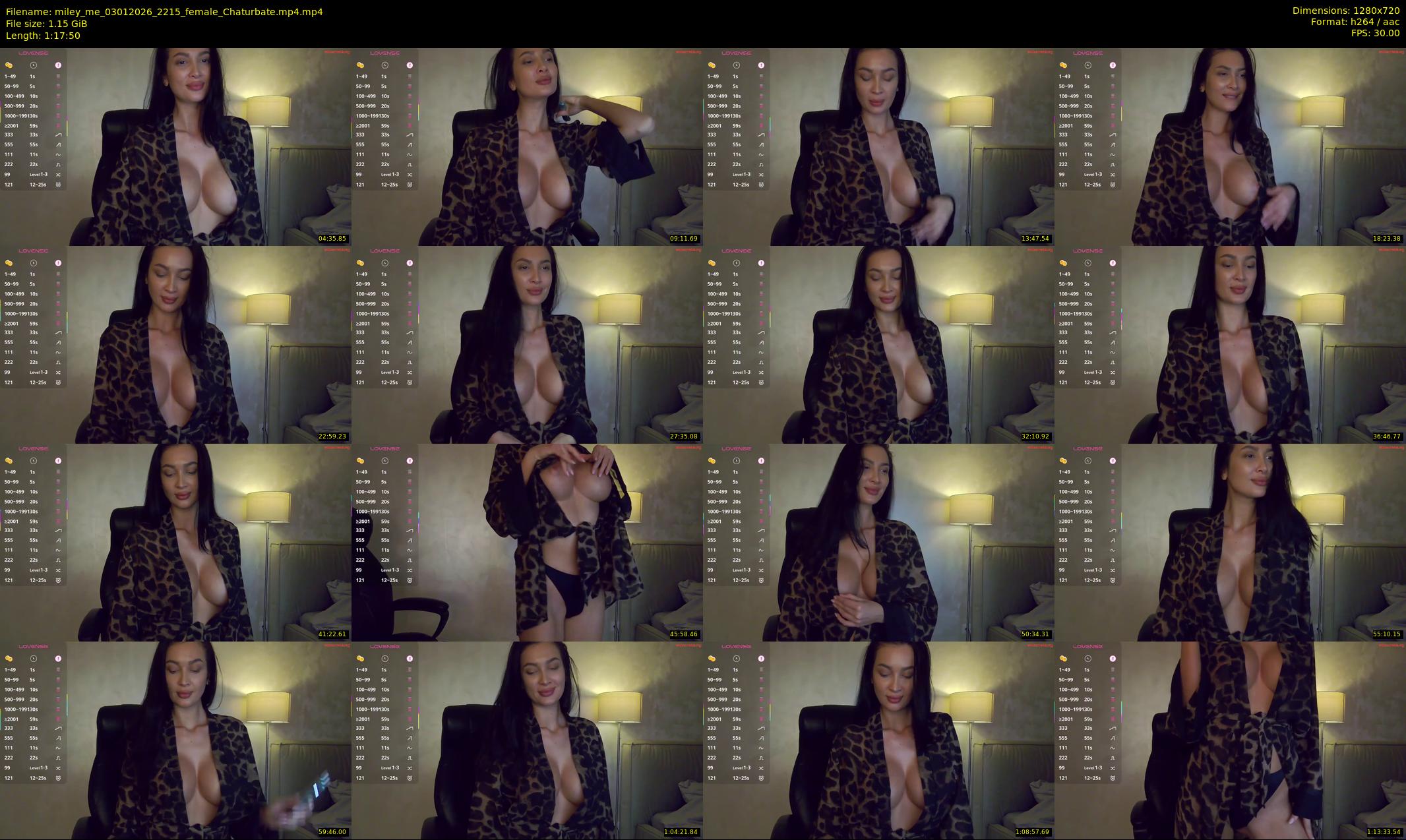 miley_me — 78 minute Chaturbate female cam show recording, 720p, Jan 3, 2026