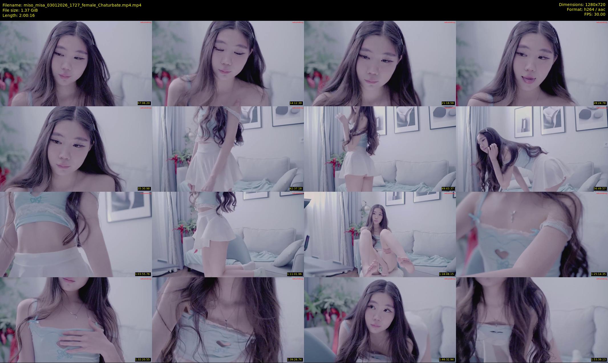 miso_misa — 121 minute Chaturbate female cam show recording, 720p, Jan 3, 2026