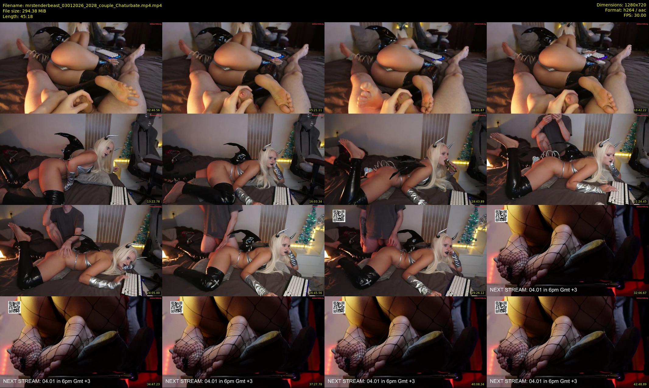 mrstenderbeast — 46 minute Chaturbate couple cam show recording, 720p, Jan 3, 2026