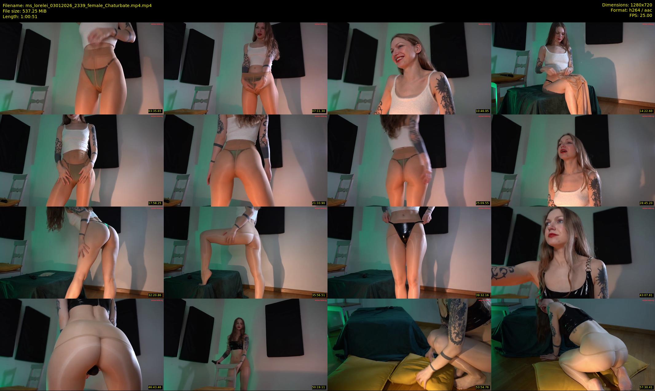 ms_lorelei — 61 minute Chaturbate female cam show recording, 720p, Jan 3, 2026