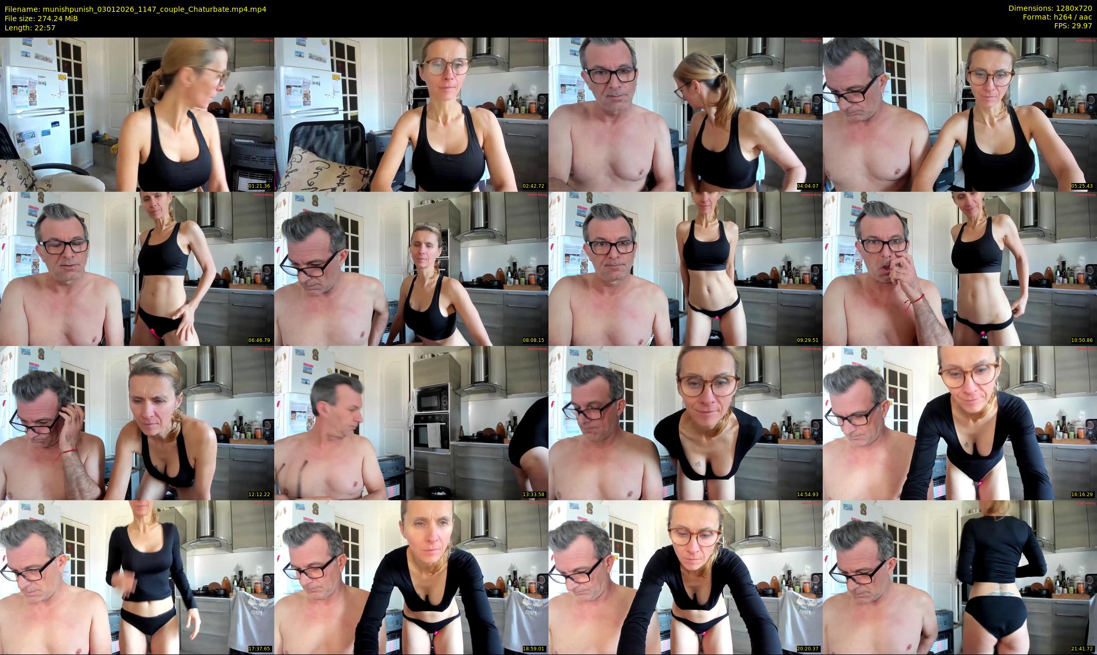 munishpunish — 23 minute Chaturbate couple cam show recording, 720p, Jan 3, 2026