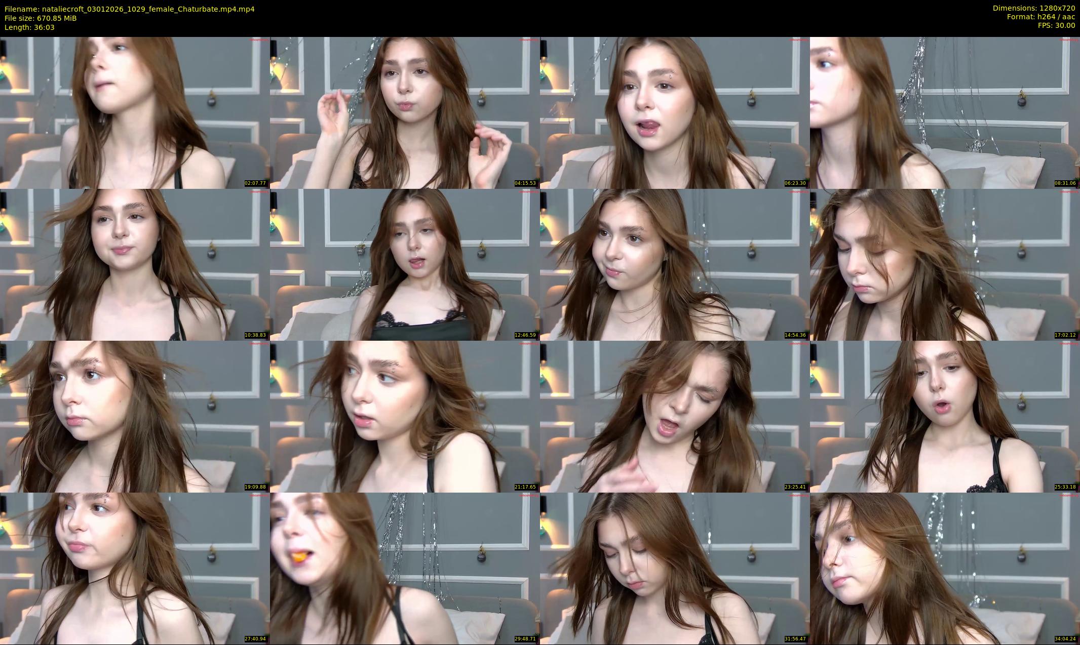 nataliecroft — 37 minute Chaturbate female cam show recording, 720p, Jan 3, 2026