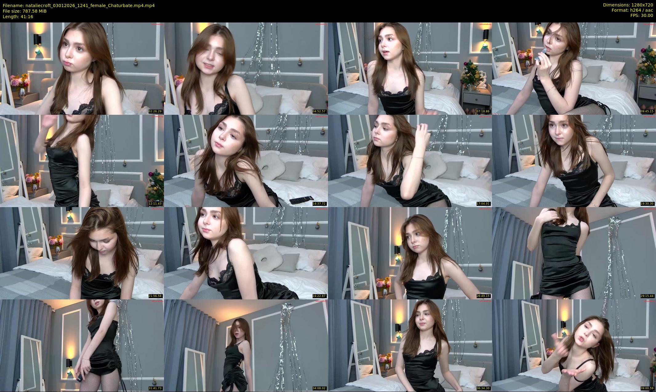 nataliecroft — 42 minute Chaturbate female cam show recording, 720p, Jan 3, 2026