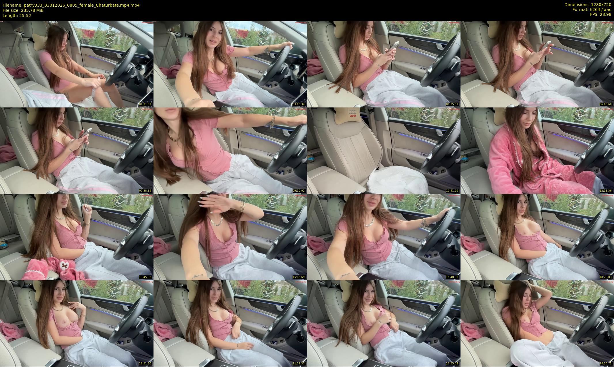 patry333 — 26 minute Chaturbate female cam show recording, 720p, Jan 3, 2026