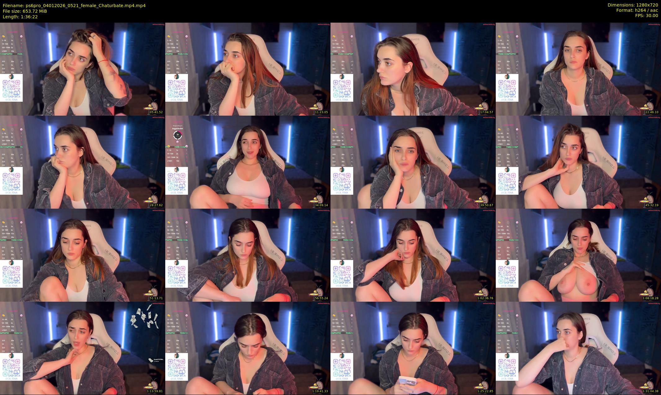 ps6pro — 97 minute Chaturbate female cam show recording, 720p, Jan 4, 2026