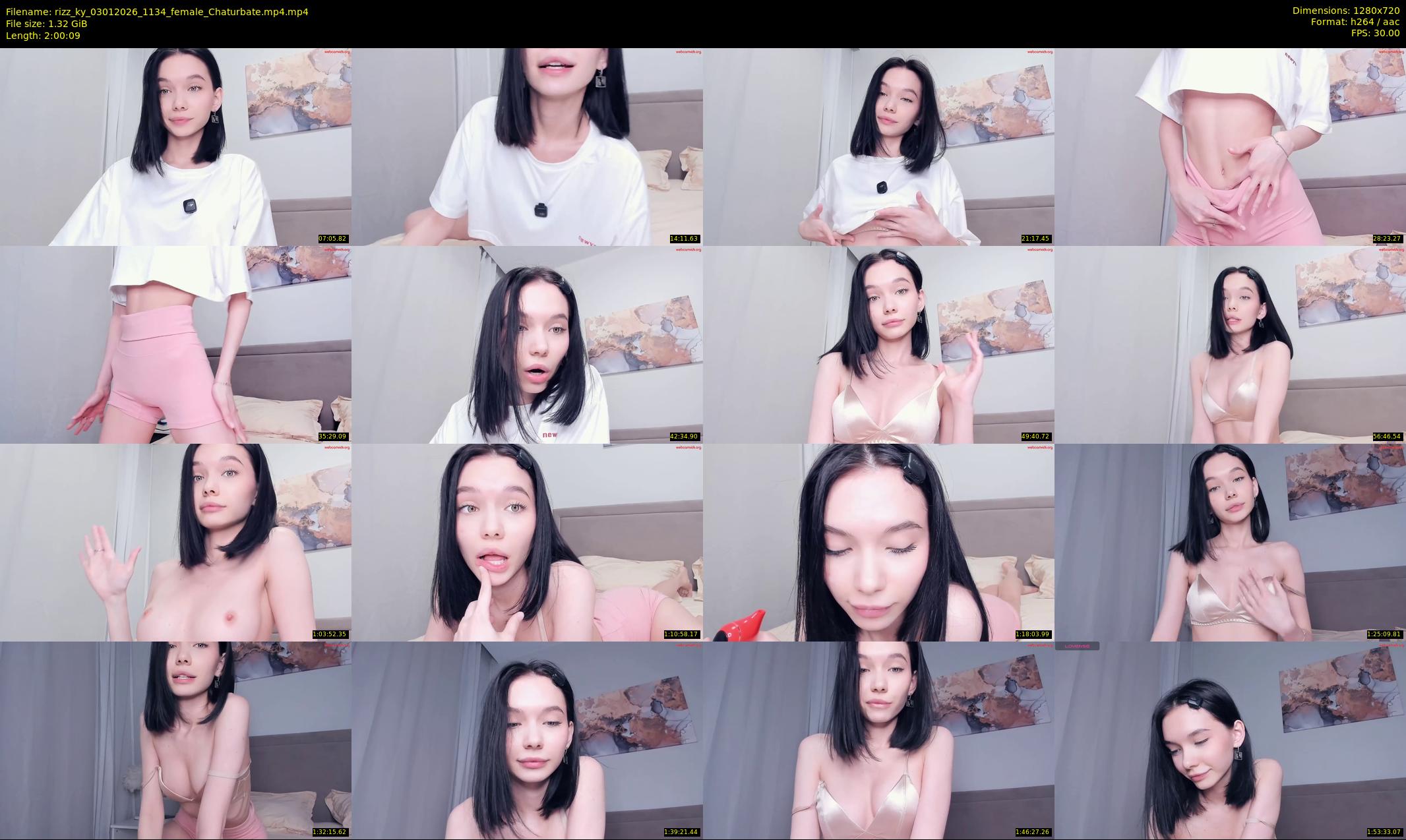 rizz_ky — 121 minute Chaturbate female cam show recording, 720p, Jan 3, 2026