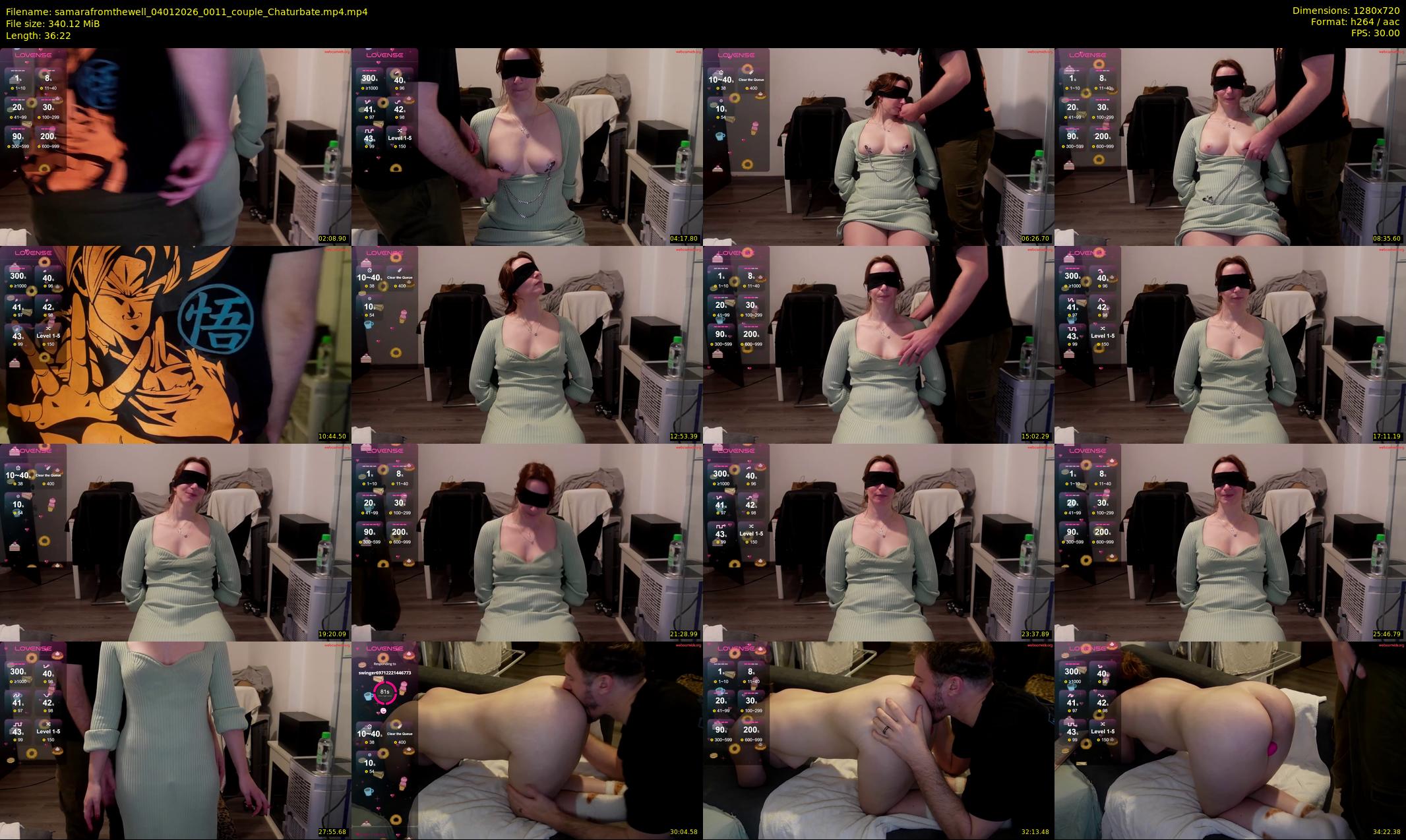 samarafromthewell — 37 minute Chaturbate female cam show recording, 720p, Jan 4, 2026