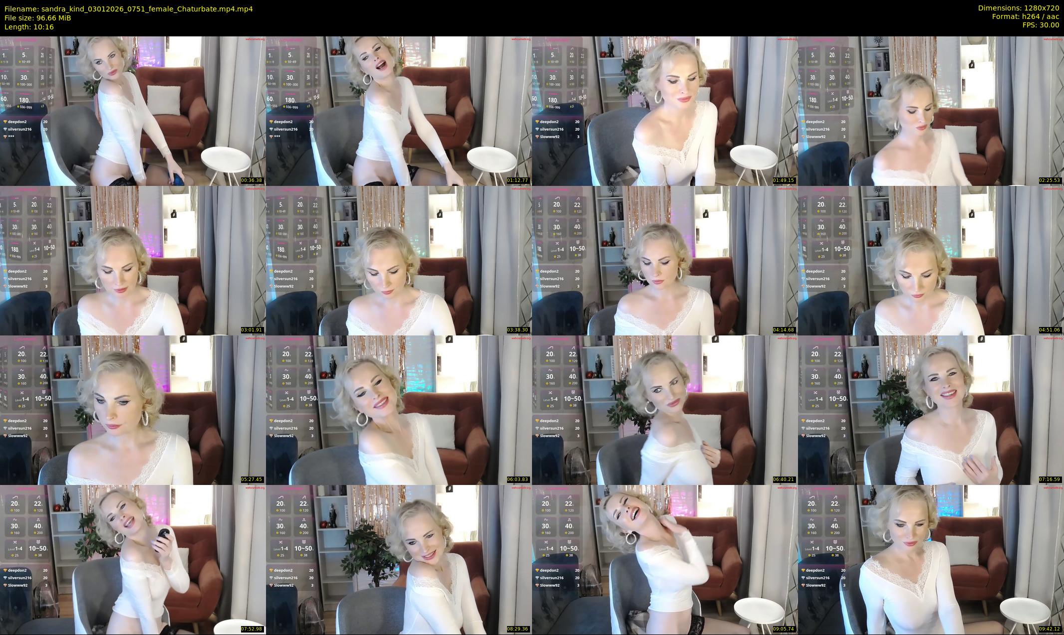 sandra_kind — 11 minute Chaturbate female cam show recording, 720p, Jan 3, 2026