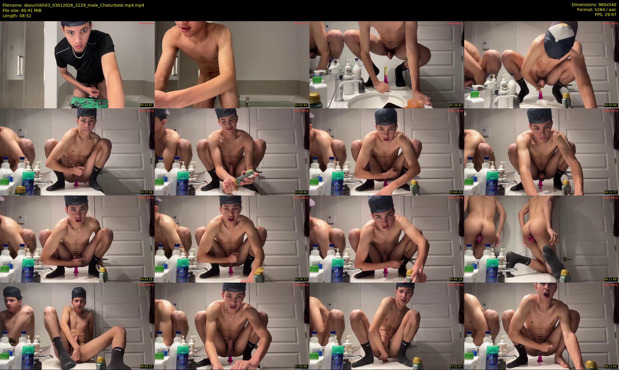 sbouchikh03 — 9 minute Chaturbate male cam show recording, 480p, Jan 3, 2026