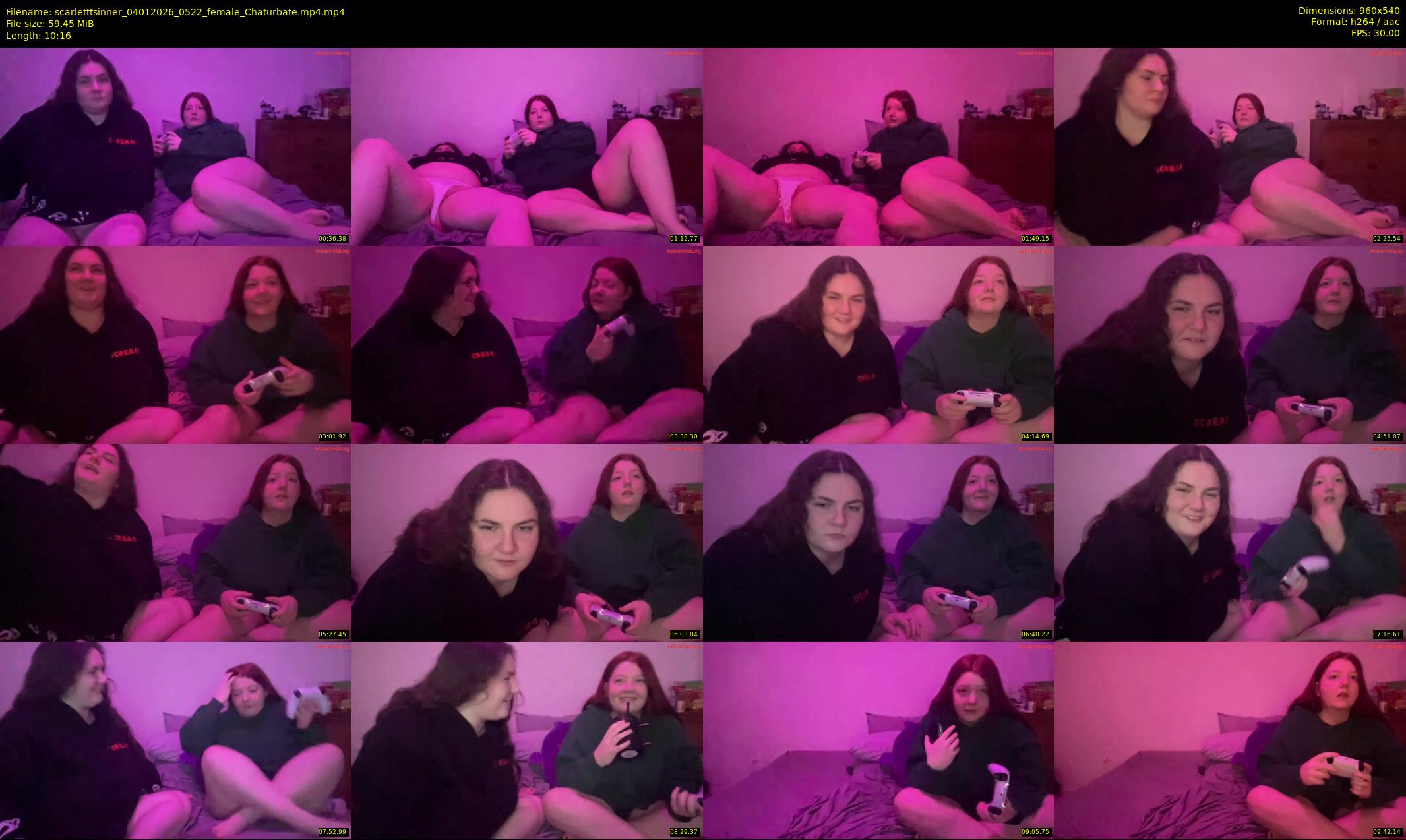 scarletttsinner — 11 minute Chaturbate female cam show recording, 480p, Jan 4, 2026