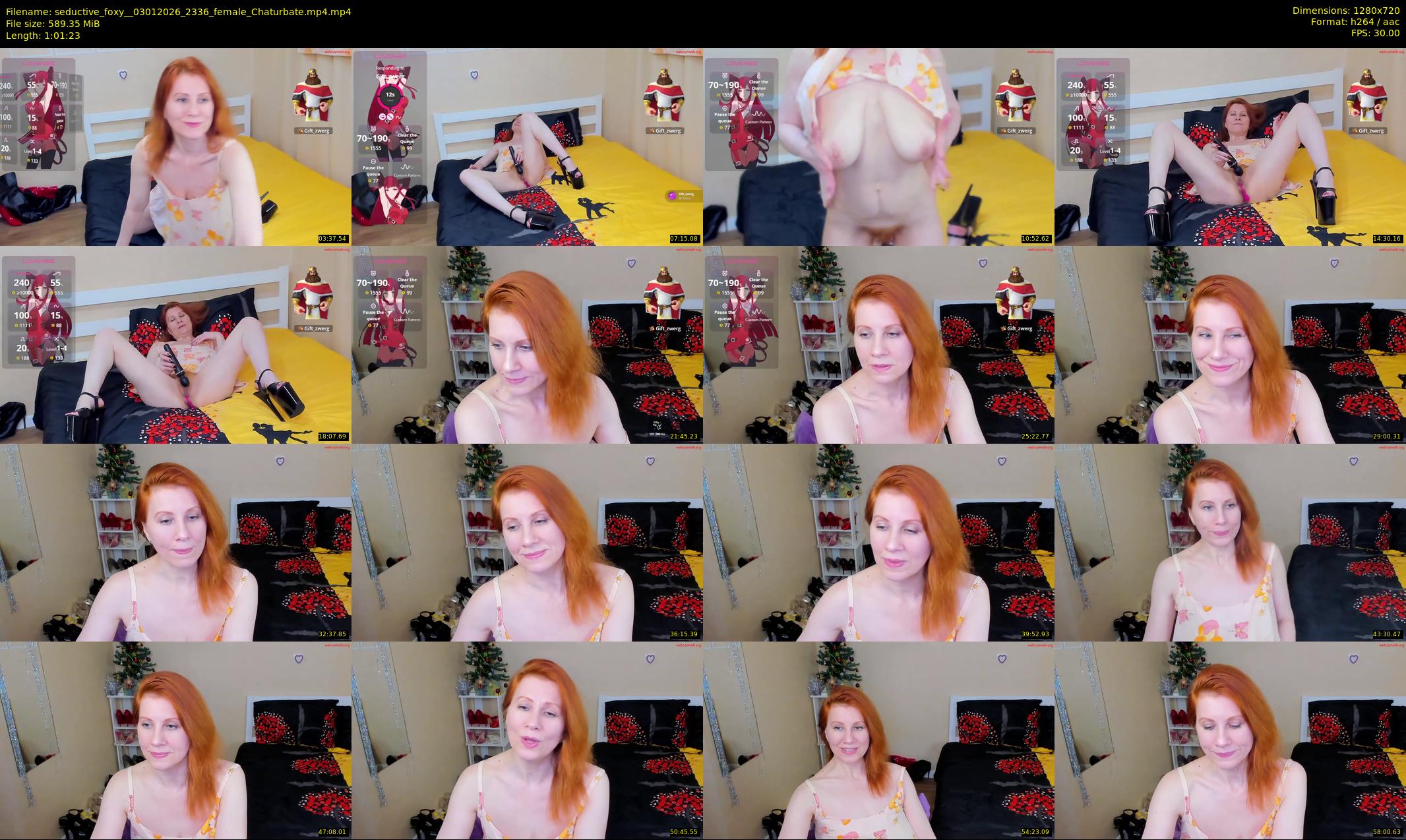 seductive_foxy_ — 62 minute Chaturbate female cam show recording, 720p, Jan 3, 2026