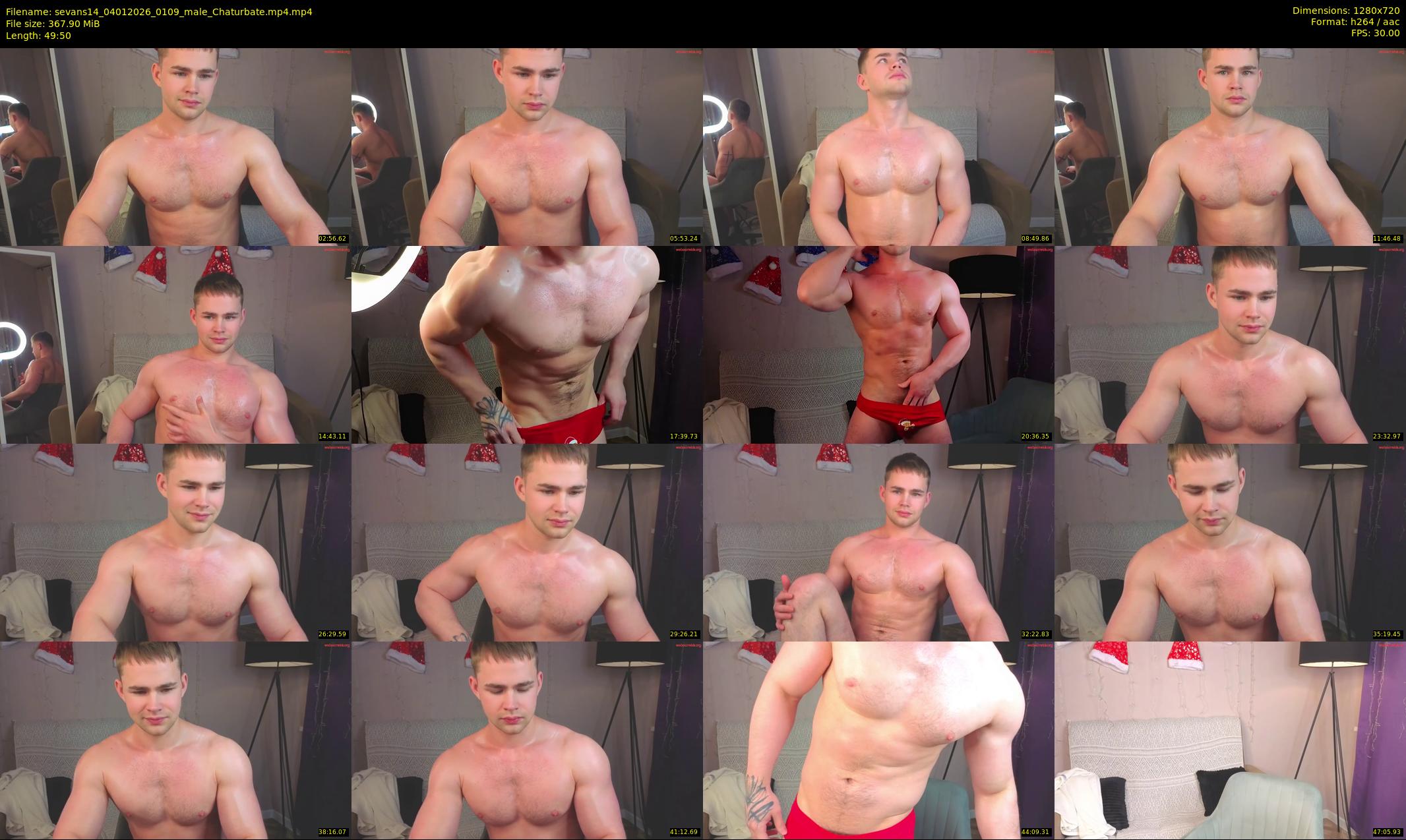 sevans14 — 50 minute Chaturbate male cam show recording, 720p, Jan 4, 2026