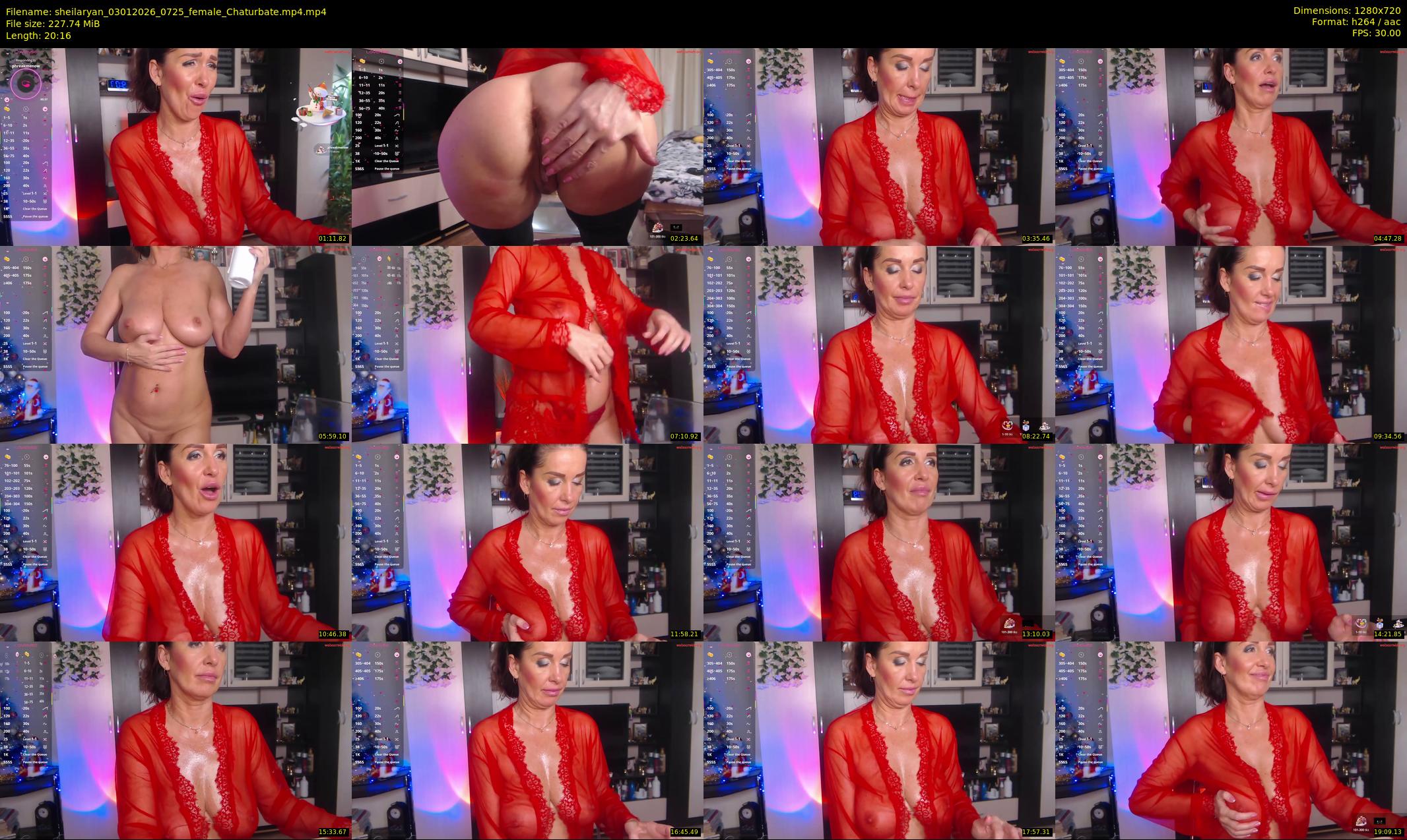 sheilaryan — 21 minute Chaturbate female cam show recording, 720p, Jan 3, 2026