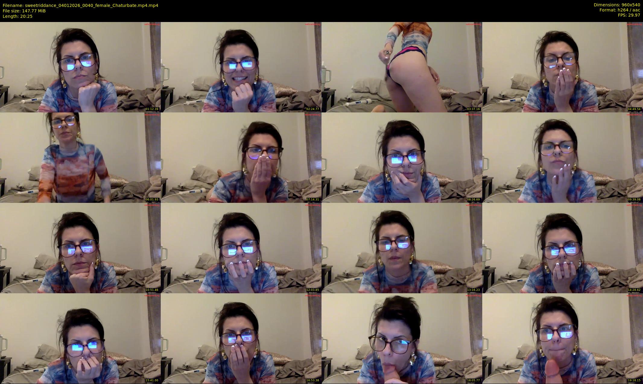 sweetriddance — 21 minute Chaturbate female cam show recording, 480p, Jan 4, 2026