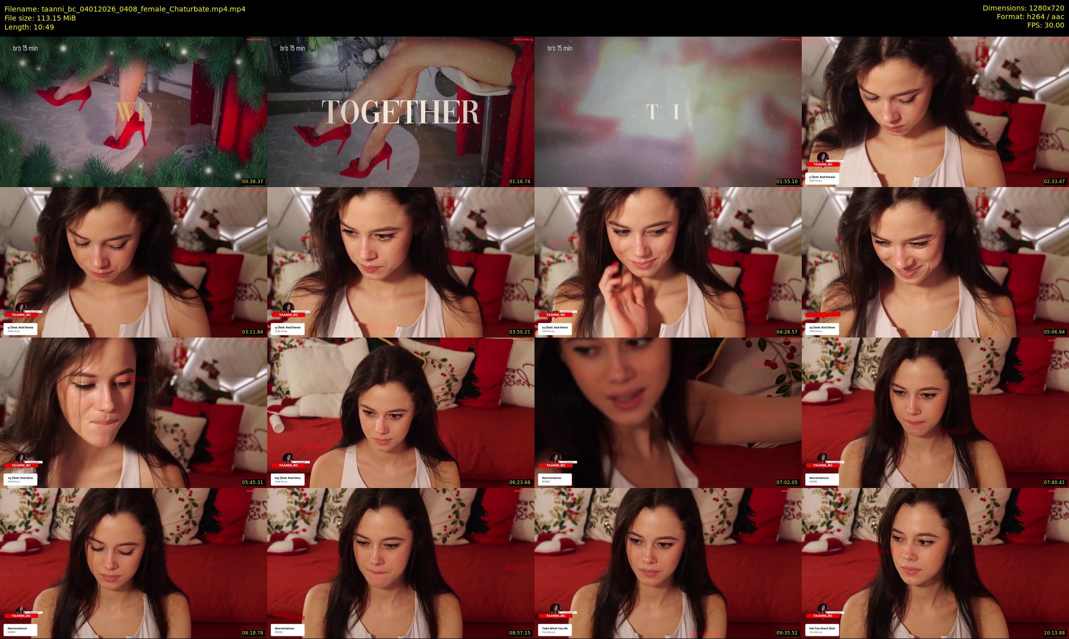 taanni_bc — 11 minute Chaturbate female cam show recording, 720p, Jan 4, 2026