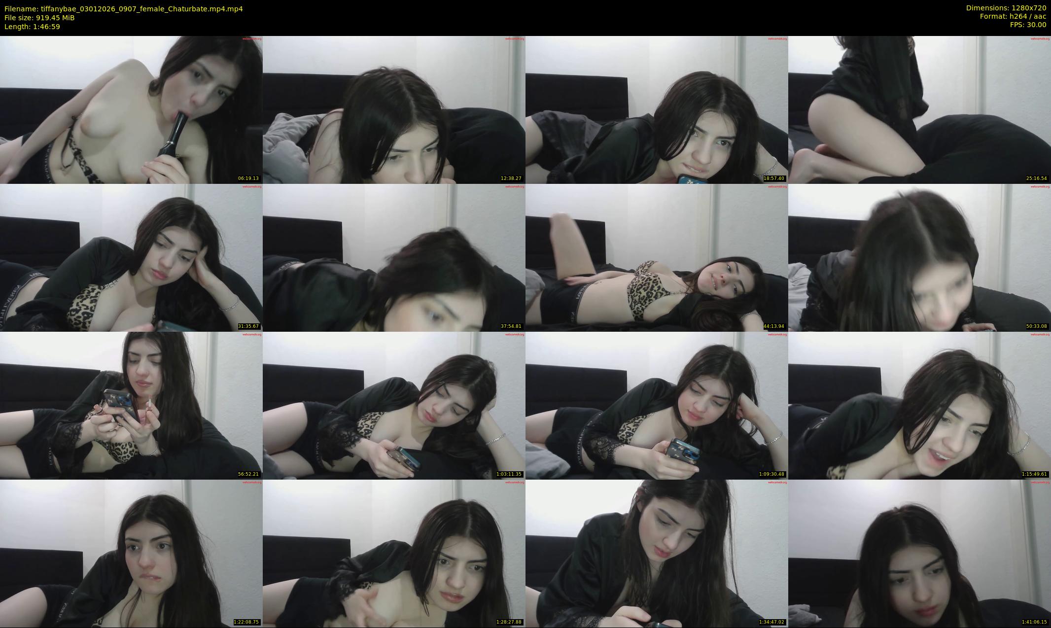tiffanybae — 107 minute Chaturbate female cam show recording, 720p, Jan 3, 2026
