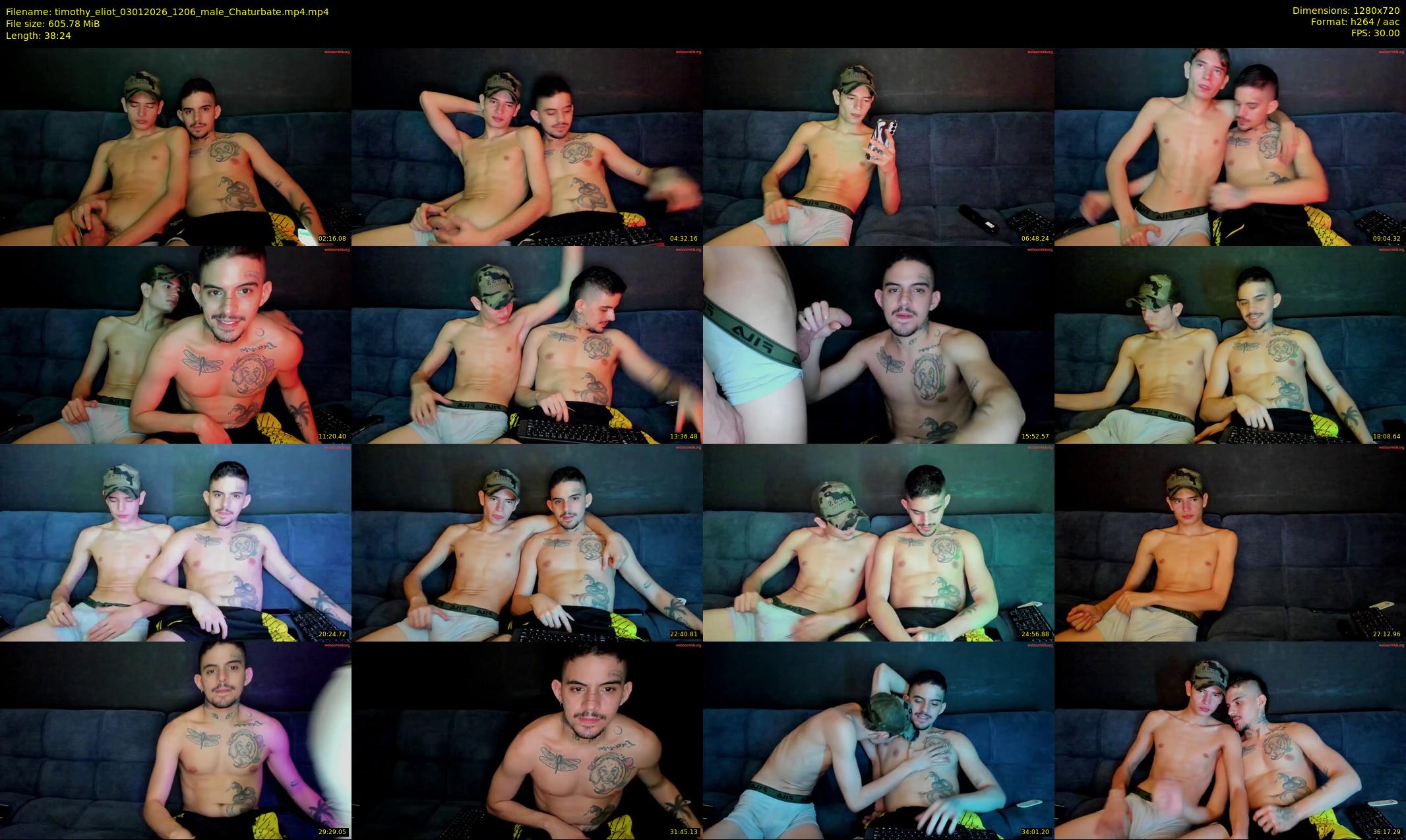 timothy_eliot — 39 minute Chaturbate male cam show recording, 720p, Jan 3, 2026