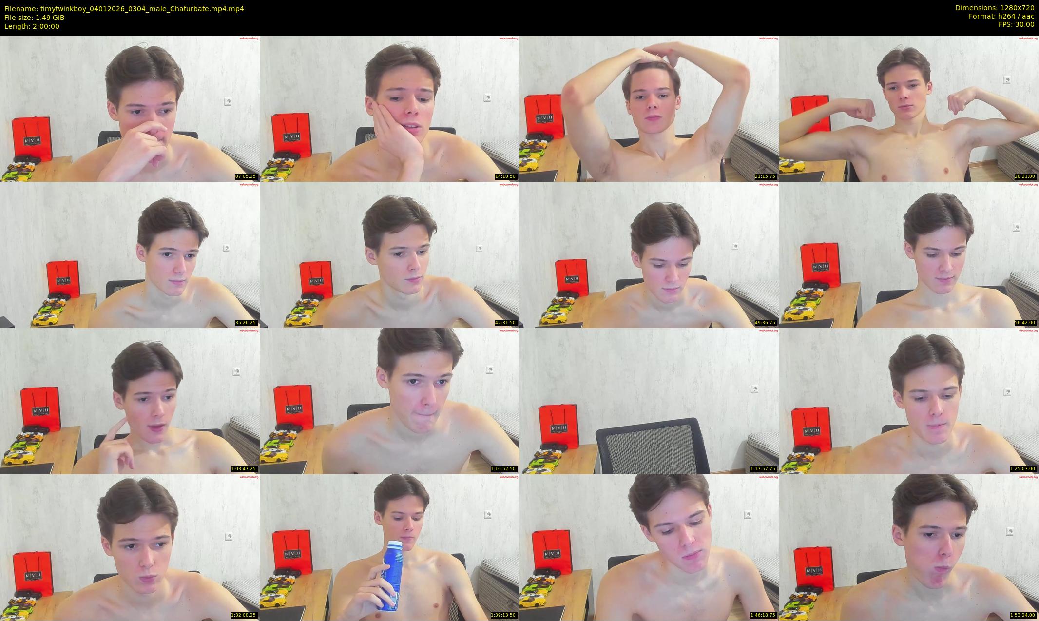 timytwinkboy — 120 minute Chaturbate male cam show recording, 720p, Jan 4, 2026