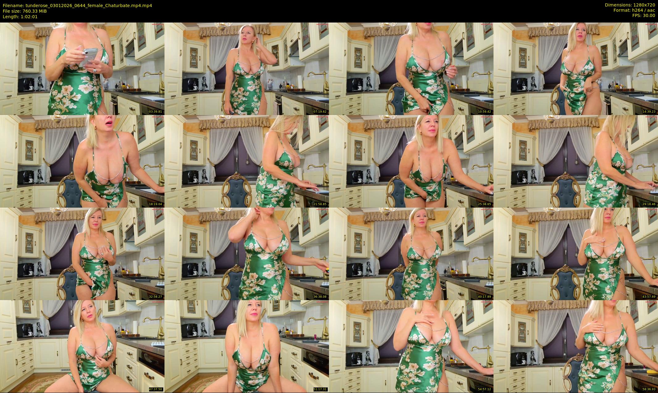tunderose — 63 minute Chaturbate female cam show recording, 720p, Jan 3, 2026