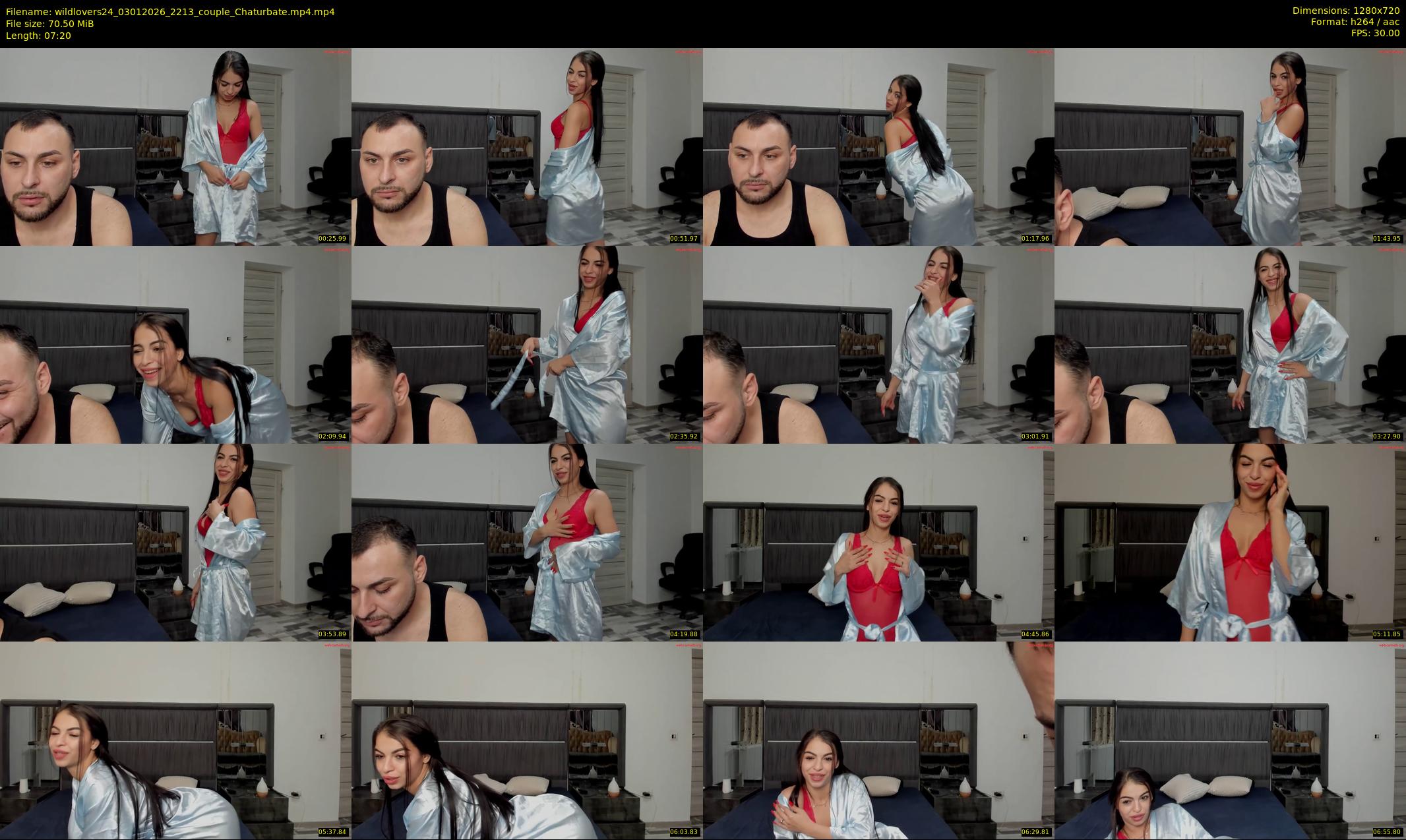 wildlovers24 — 8 minute Chaturbate couple cam show recording, 720p, Jan 3, 2026