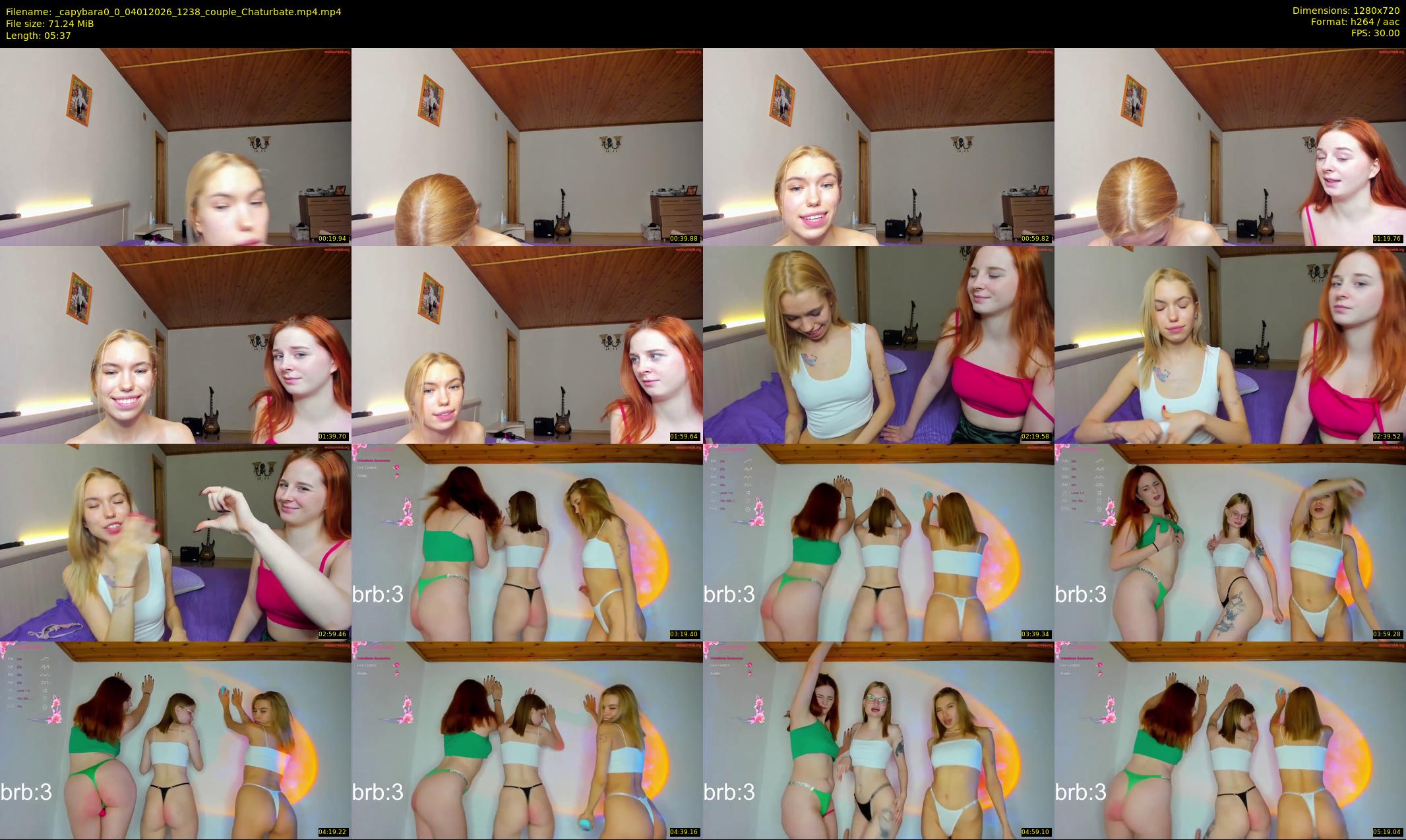 _capybara0_0 — 6 minute Chaturbate couple cam show recording, 720p, Jan 4, 2026