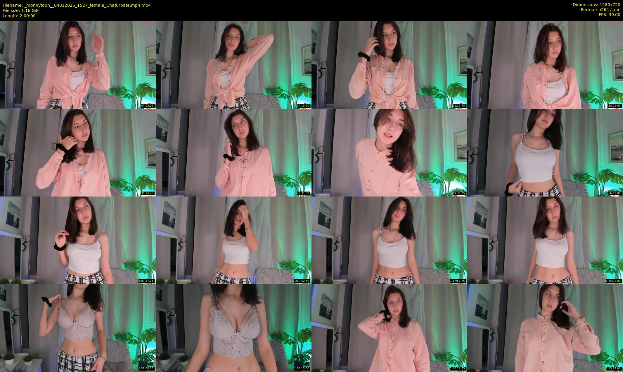 _monnytoon_ — 120 minute Chaturbate female cam show recording, 720p, Jan 4, 2026