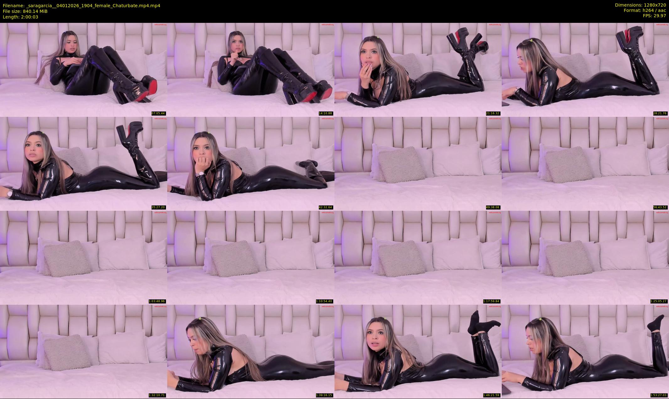 _saragarcia_ — 121 minute Chaturbate female cam show recording, 720p, Jan 4, 2026