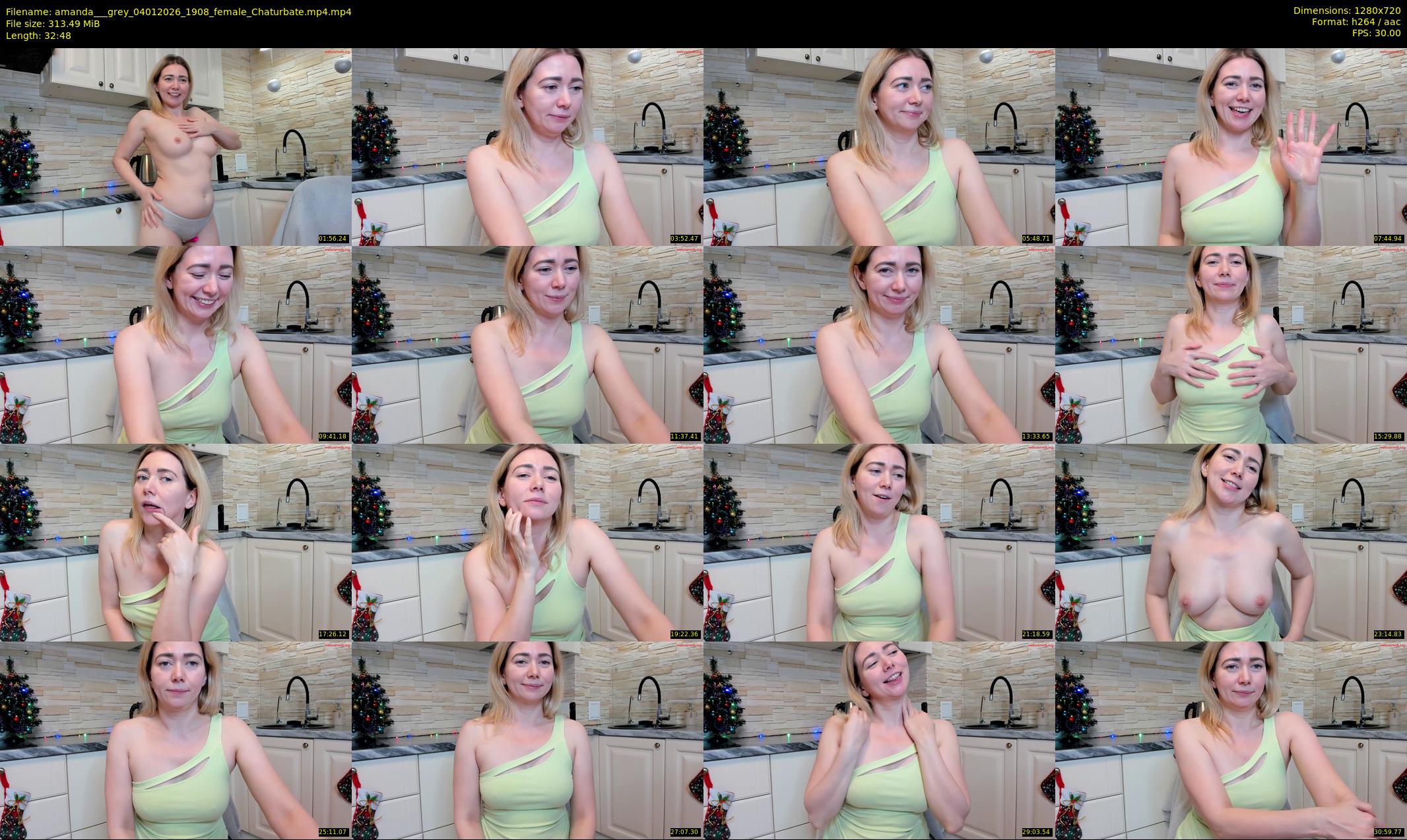 amanda___grey — 33 minute Chaturbate female cam show recording, 720p, Jan 4, 2026